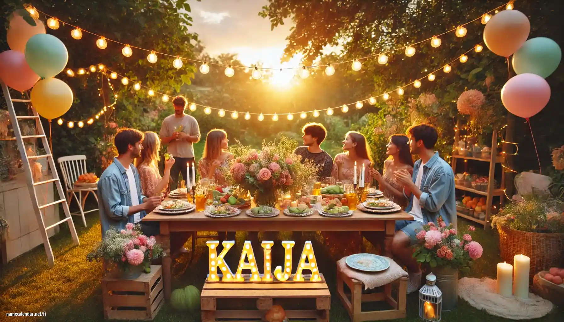 Nimipäivän ja nimen juhliminen - Kaija