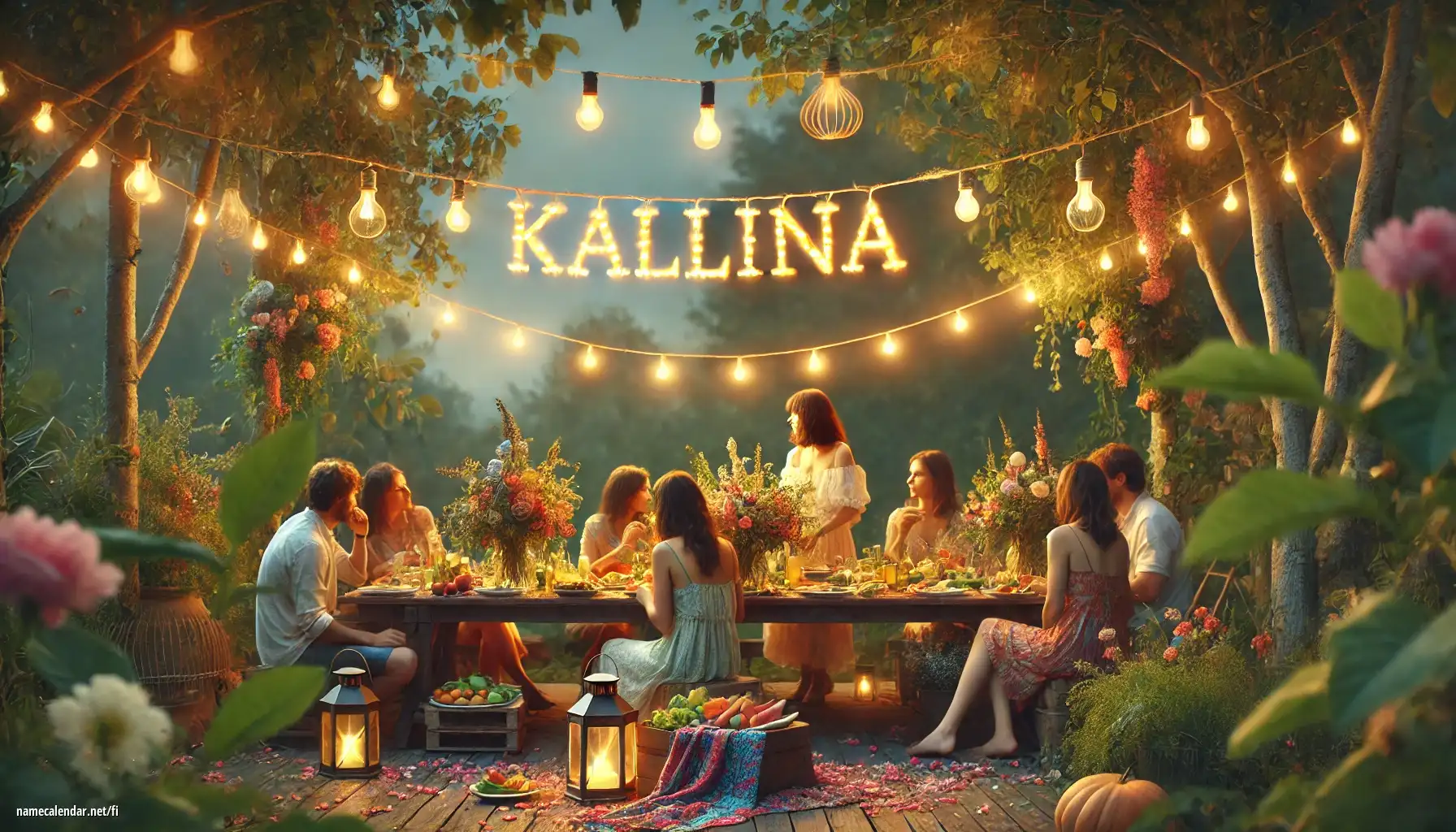 Nimipäivän ja nimen juhliminen - Kallina