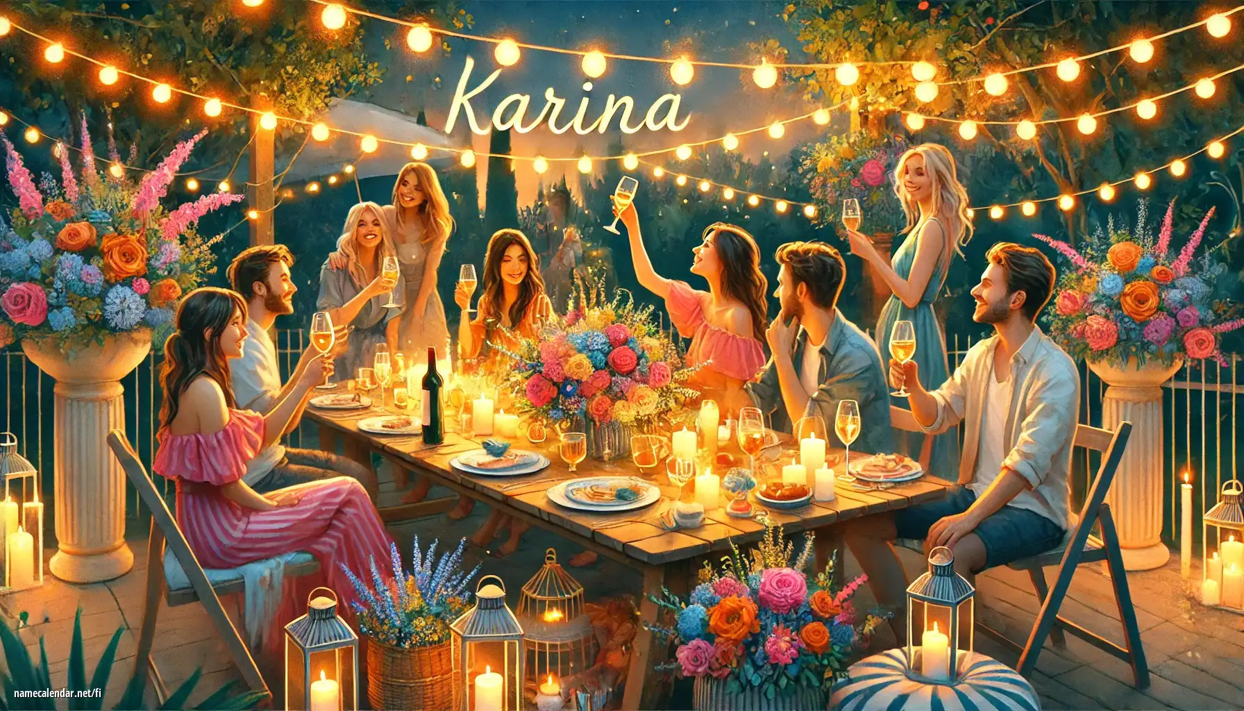 Nimipäivän ja nimen juhliminen - Karina