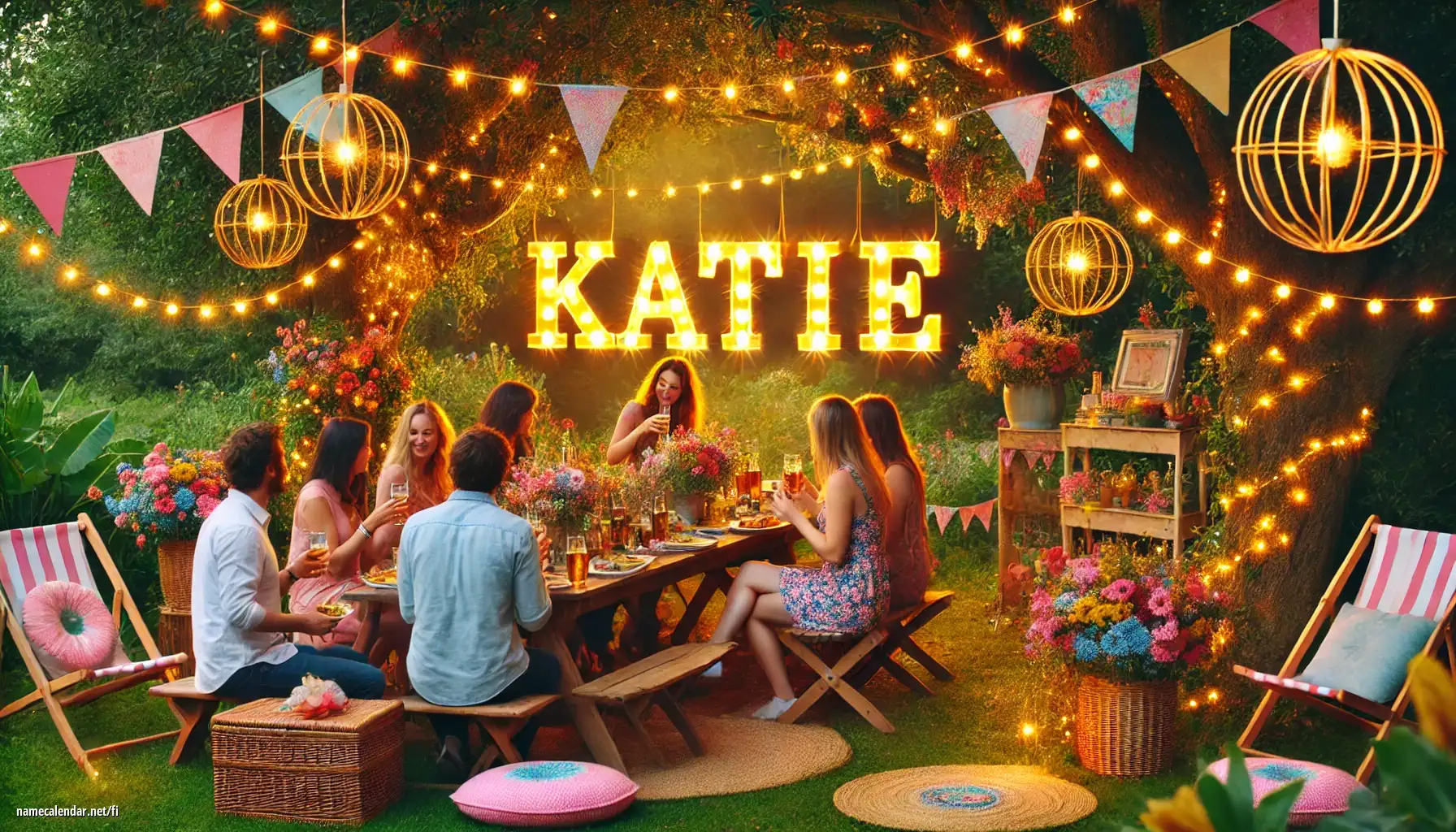 Nimipäivän ja nimen juhliminen - Katie