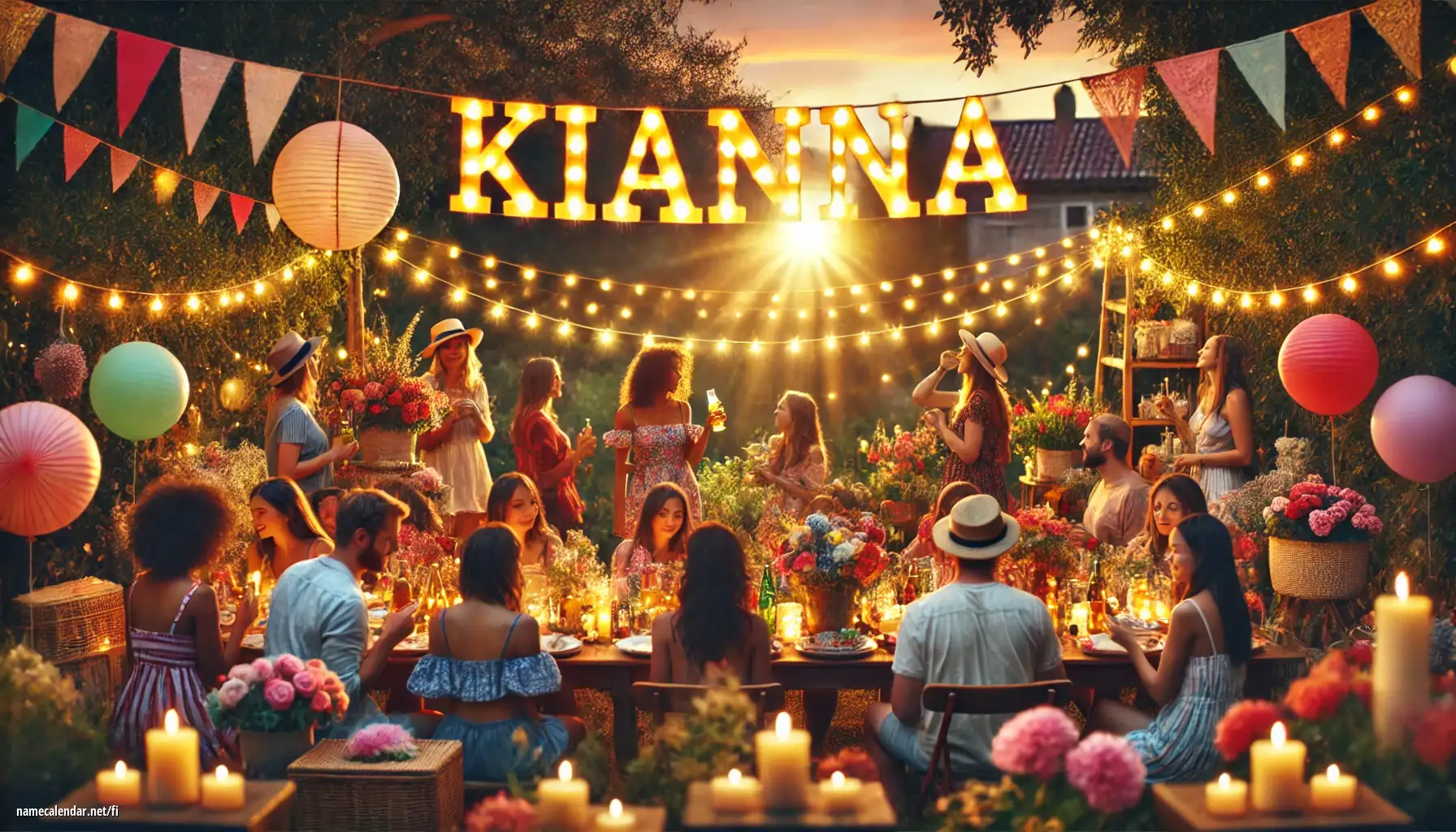 Nimipäivän ja nimen juhliminen - Kianna