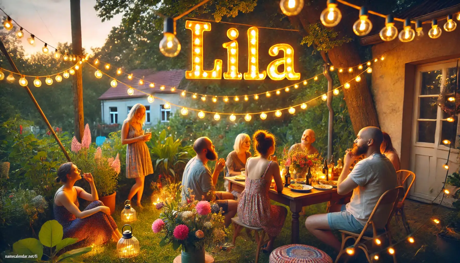 Nimipäivän ja nimen juhliminen - Lila