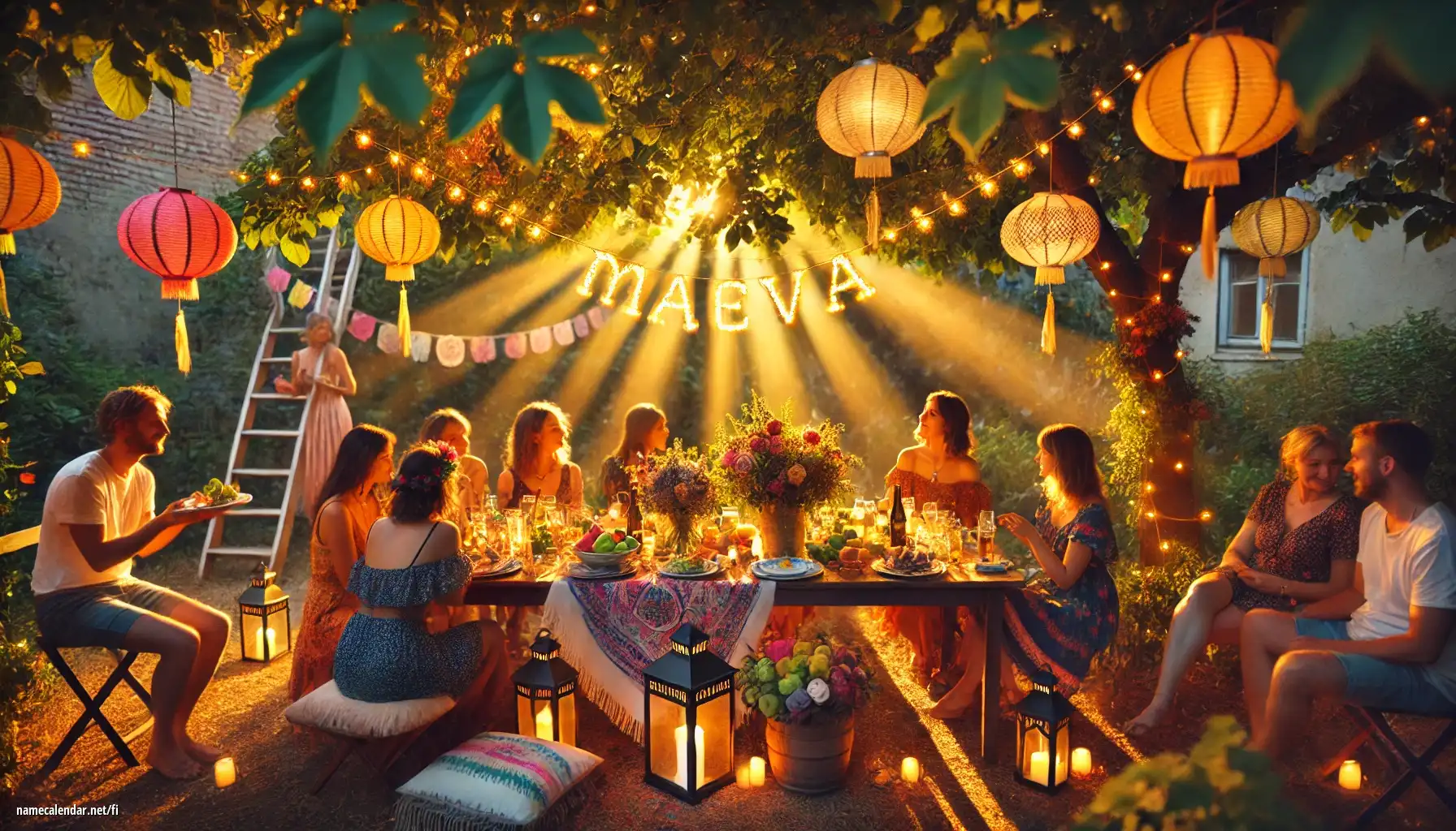 Nimipäivän ja nimen juhliminen - Maeva