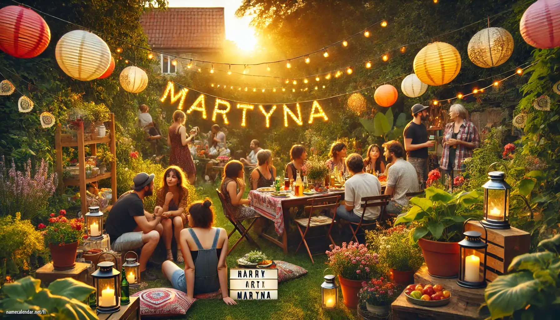 Nimipäivän ja nimen juhliminen - Martyna