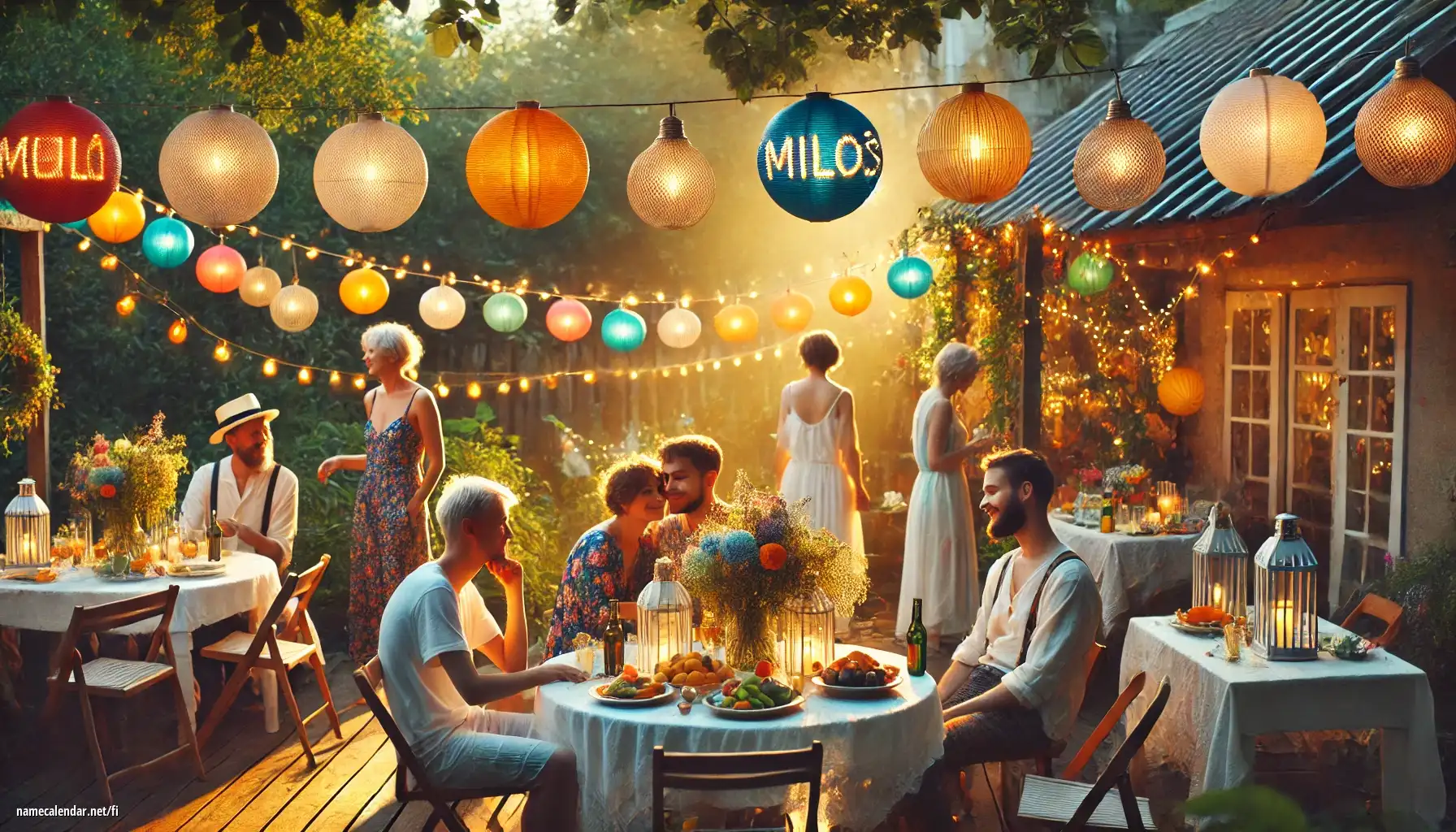 Nimipäivän ja nimen juhliminen - Milos