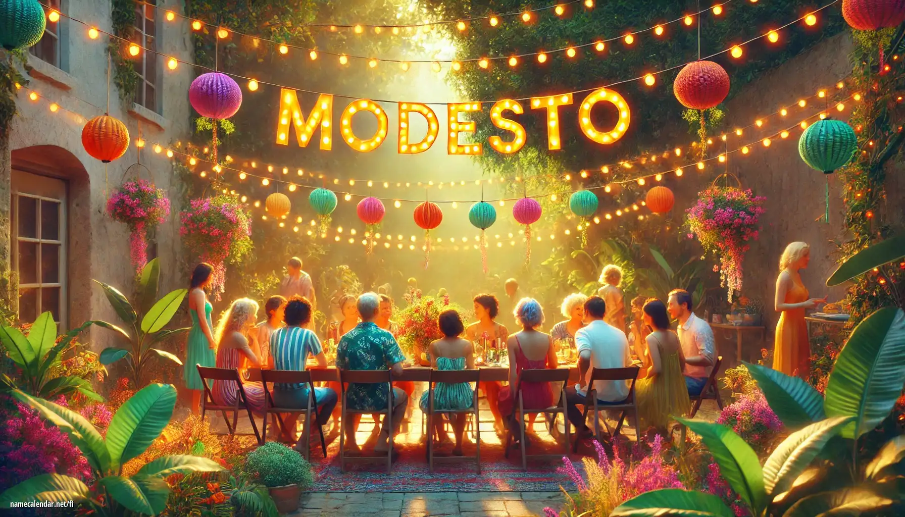 Nimipäivän ja nimen juhliminen - Modesto