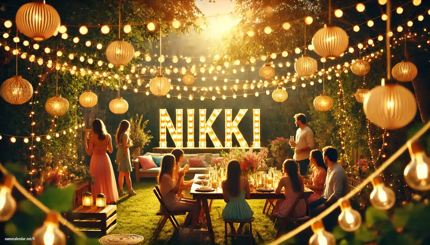 Nimipäivän ja nimen juhliminen - Nikki