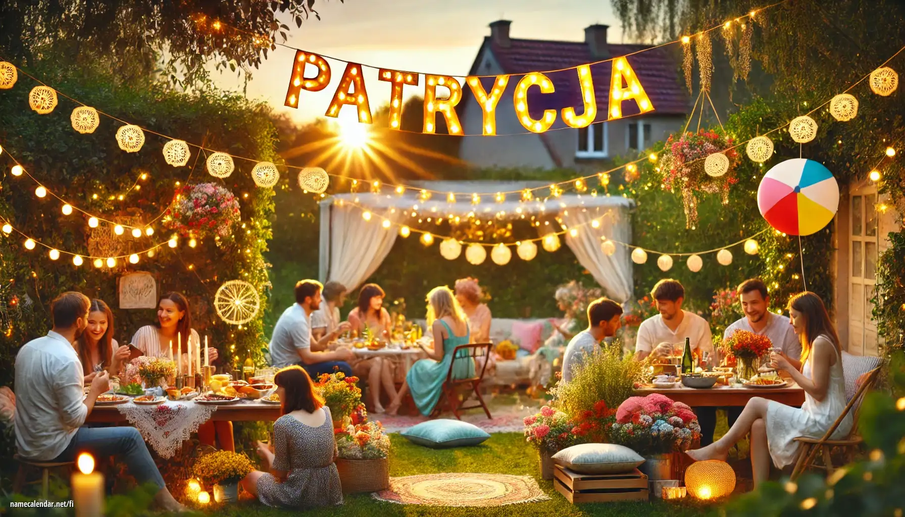 Nimipäivän ja nimen juhliminen - Patrycja