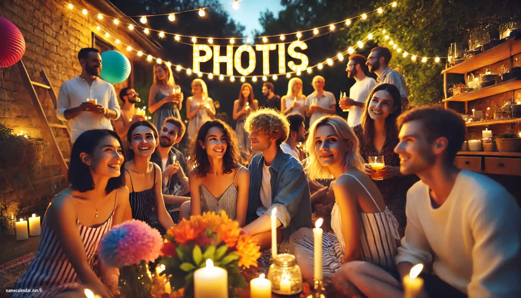 Nimipäivän ja nimen juhliminen - Photis