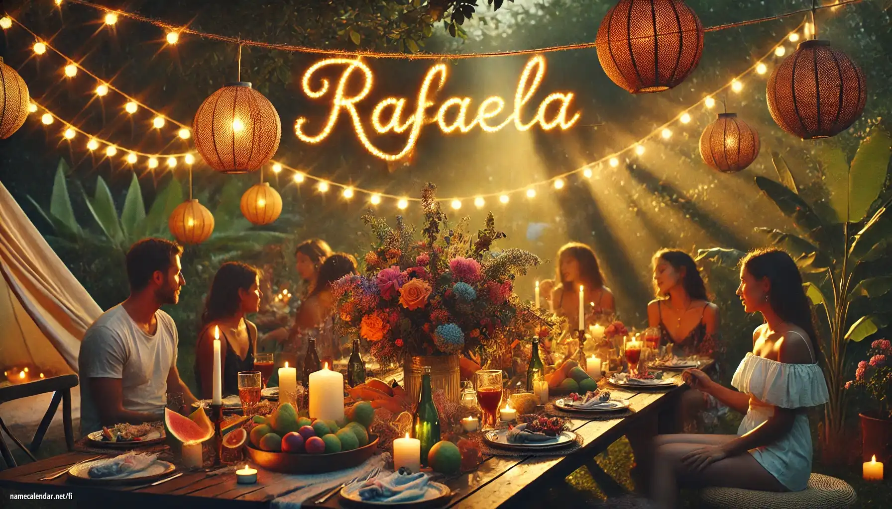 Nimipäivän ja nimen juhliminen - Rafaela