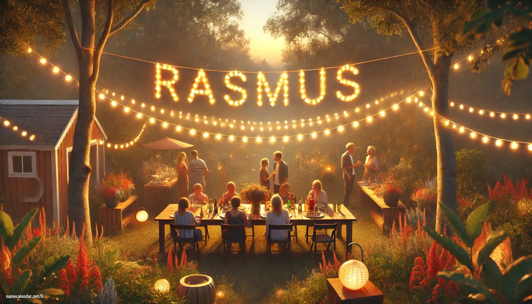 Nimipäivän ja nimen juhliminen - Rasmus