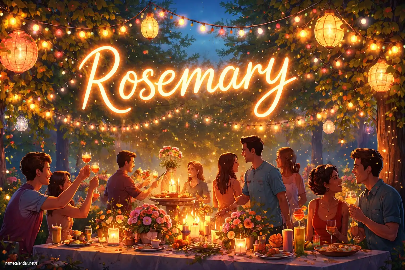 Nimipäivän ja nimen juhliminen - Rosemary