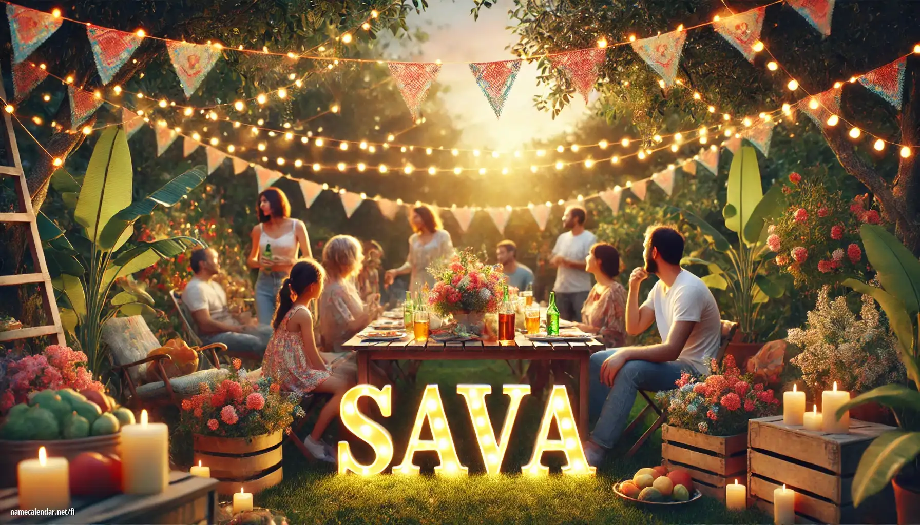 Nimipäivän ja nimen juhliminen - Sava