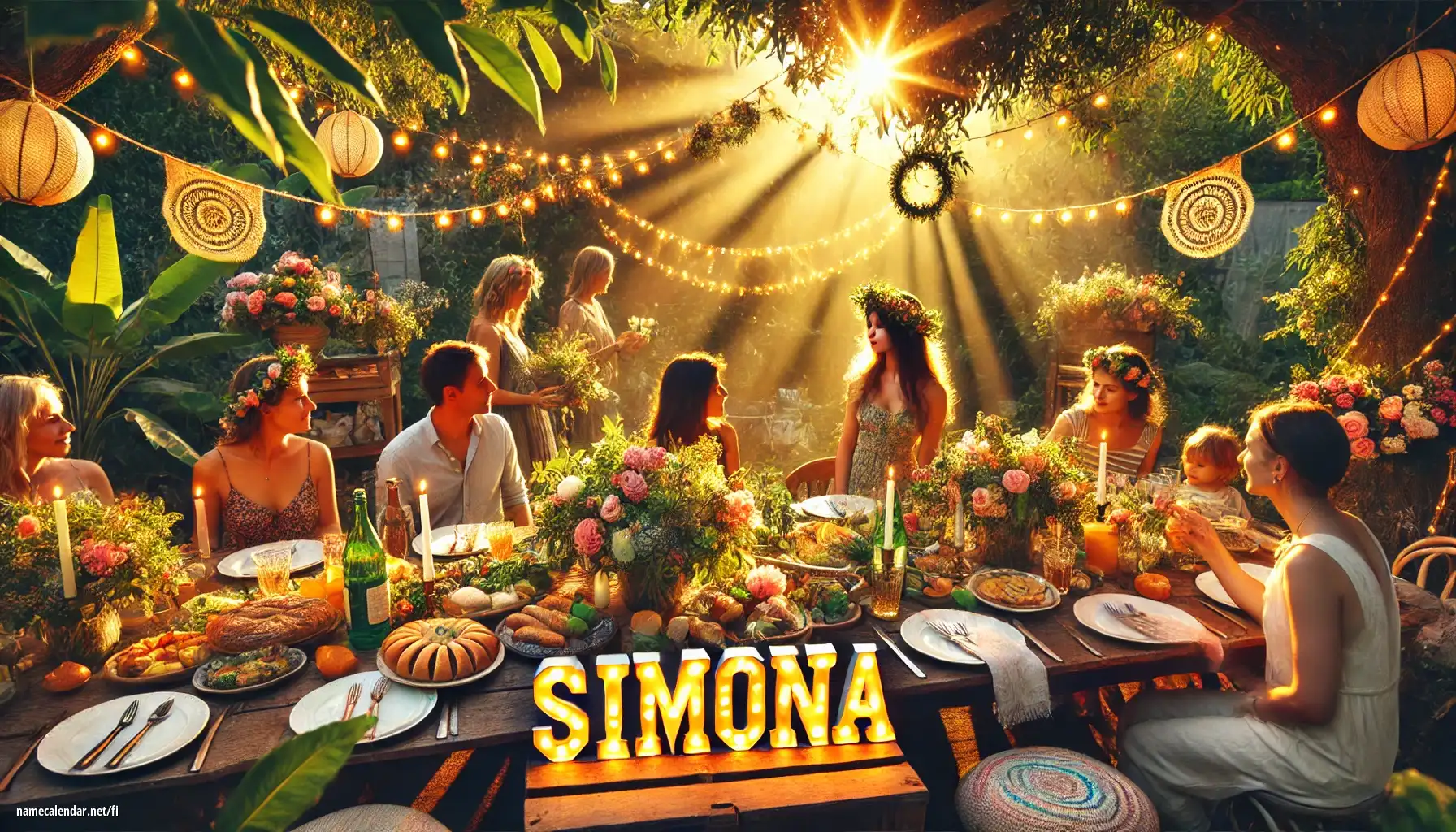 Nimipäivän ja nimen juhliminen - Simona
