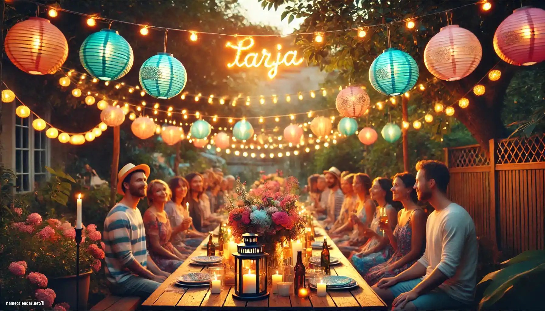 Nimipäivän ja nimen juhliminen - Tarja