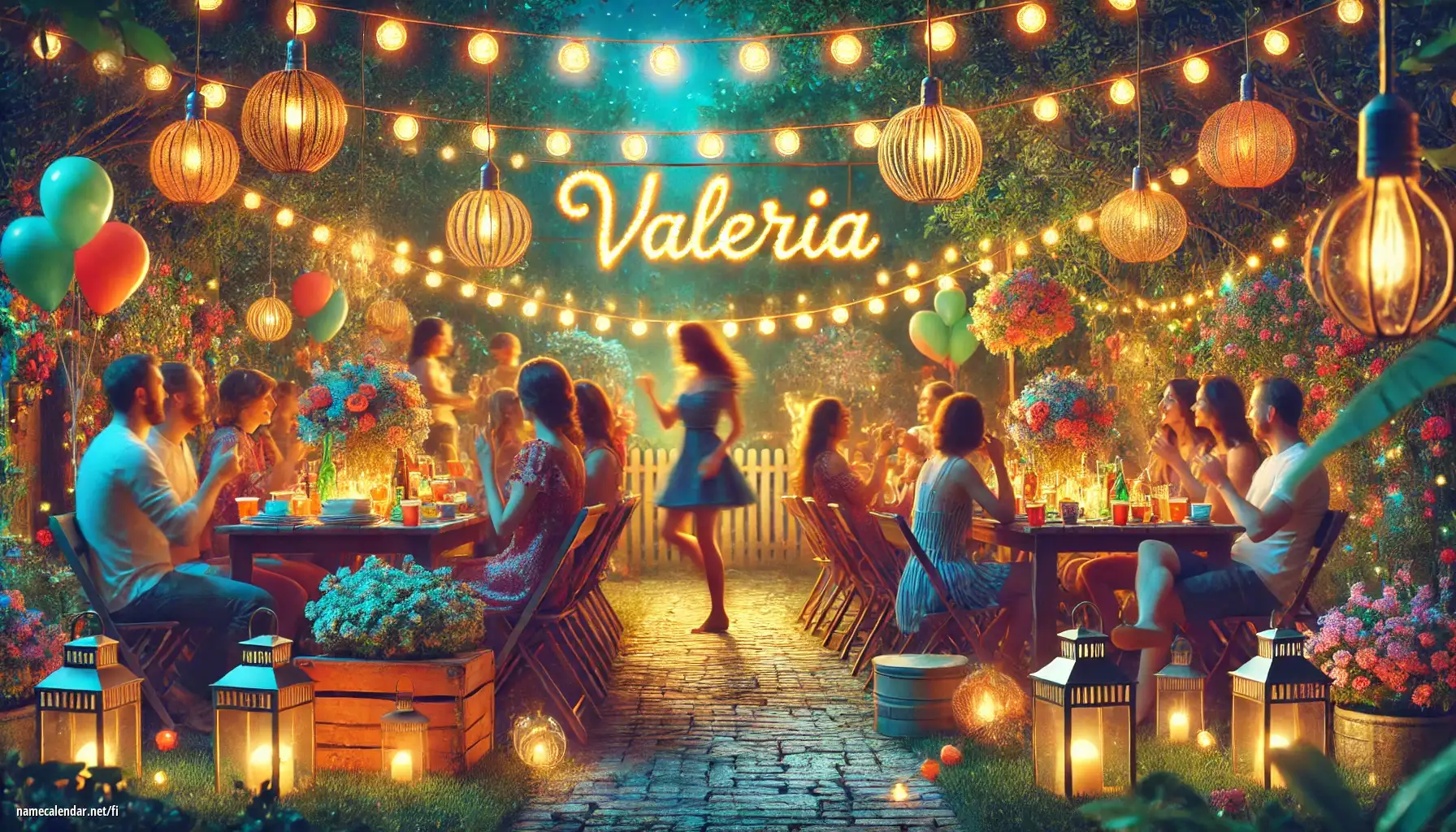 Nimipäivän ja nimen juhliminen - Valéria