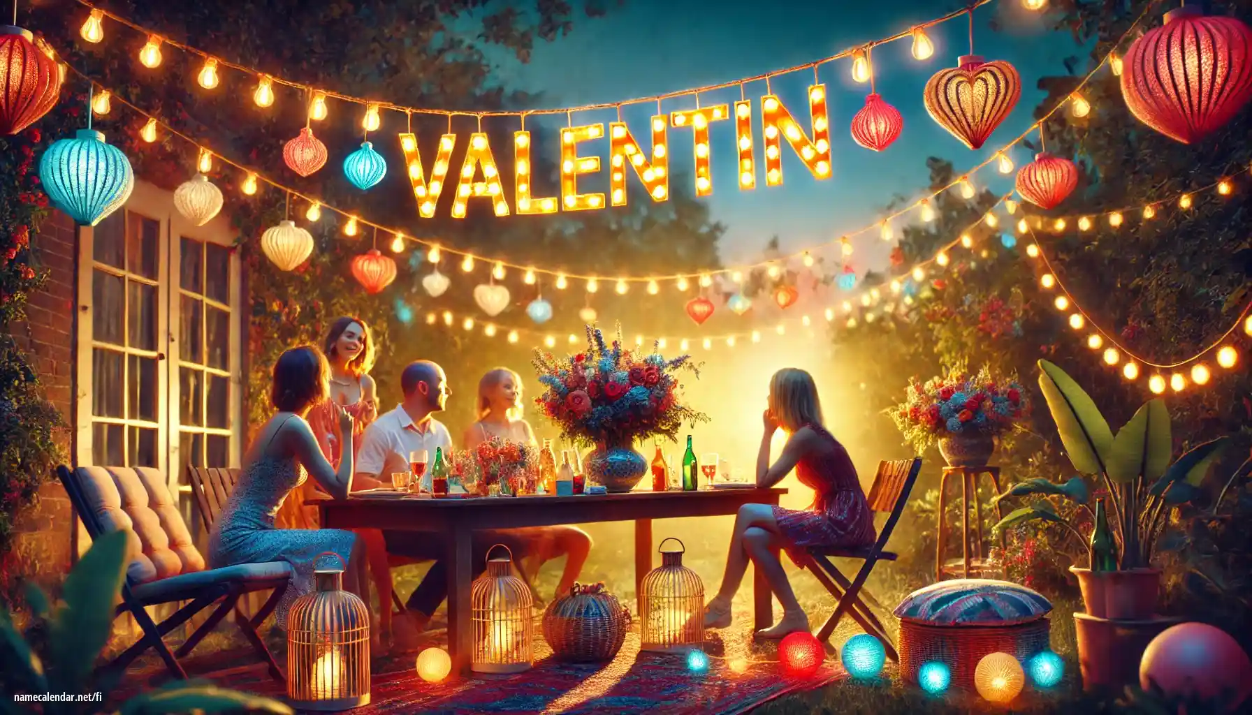 Nimipäivän ja nimen juhliminen - Valentín