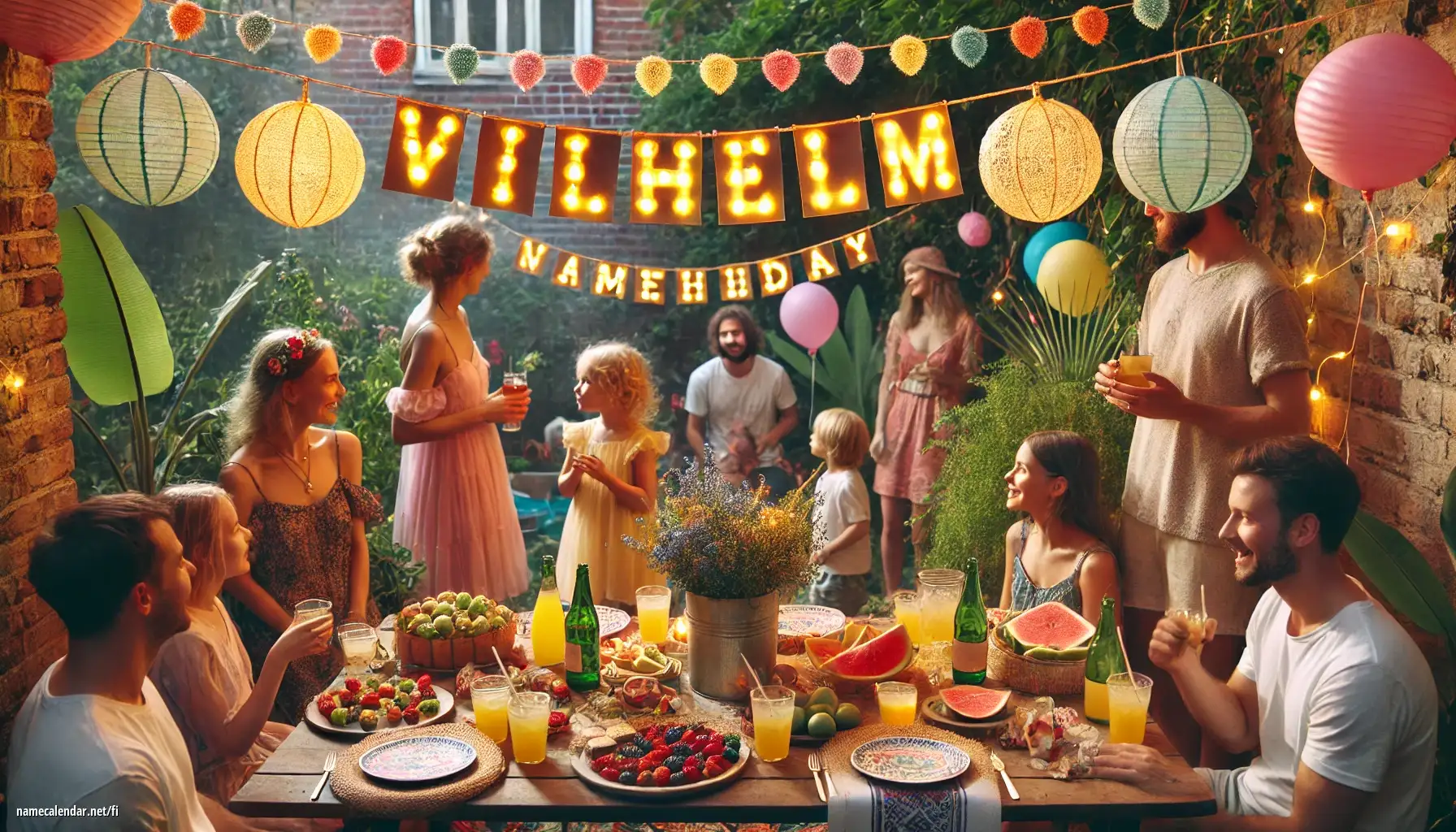 Nimipäivän ja nimen juhliminen - Vilhelm