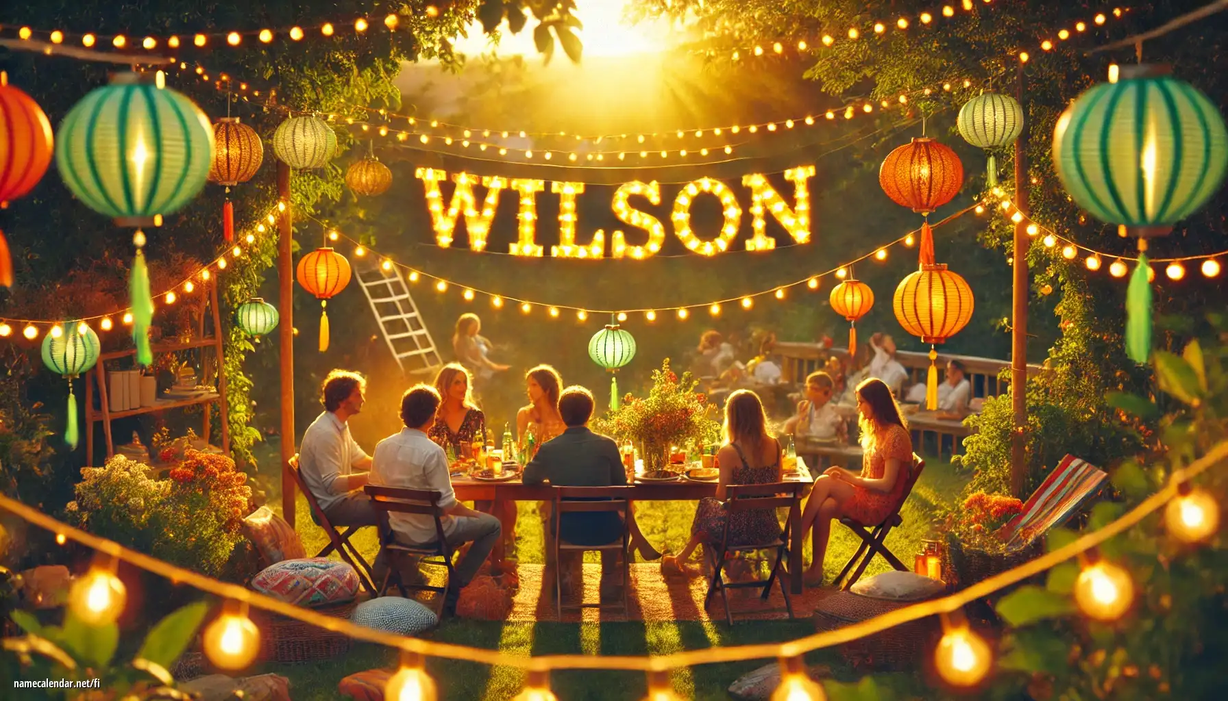 Nimipäivän ja nimen juhliminen - Wilson