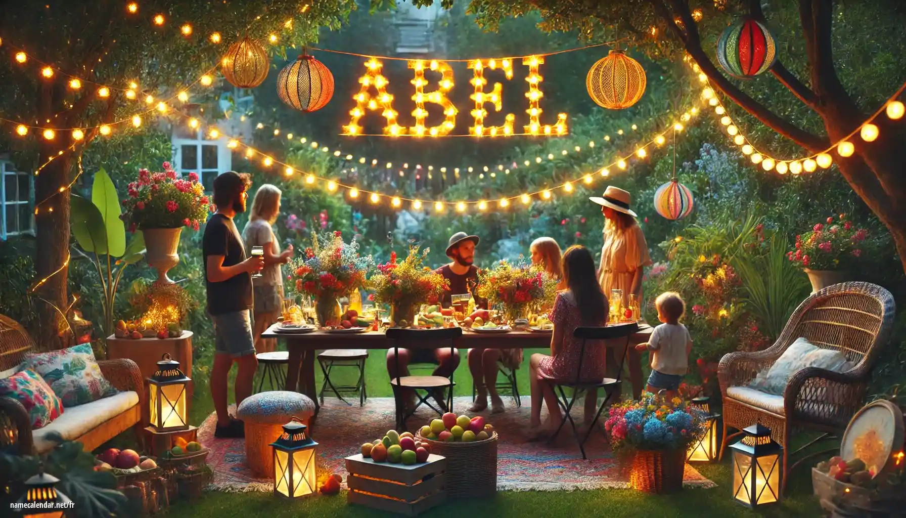 Célébration du jour du nom et du nom - Ábel