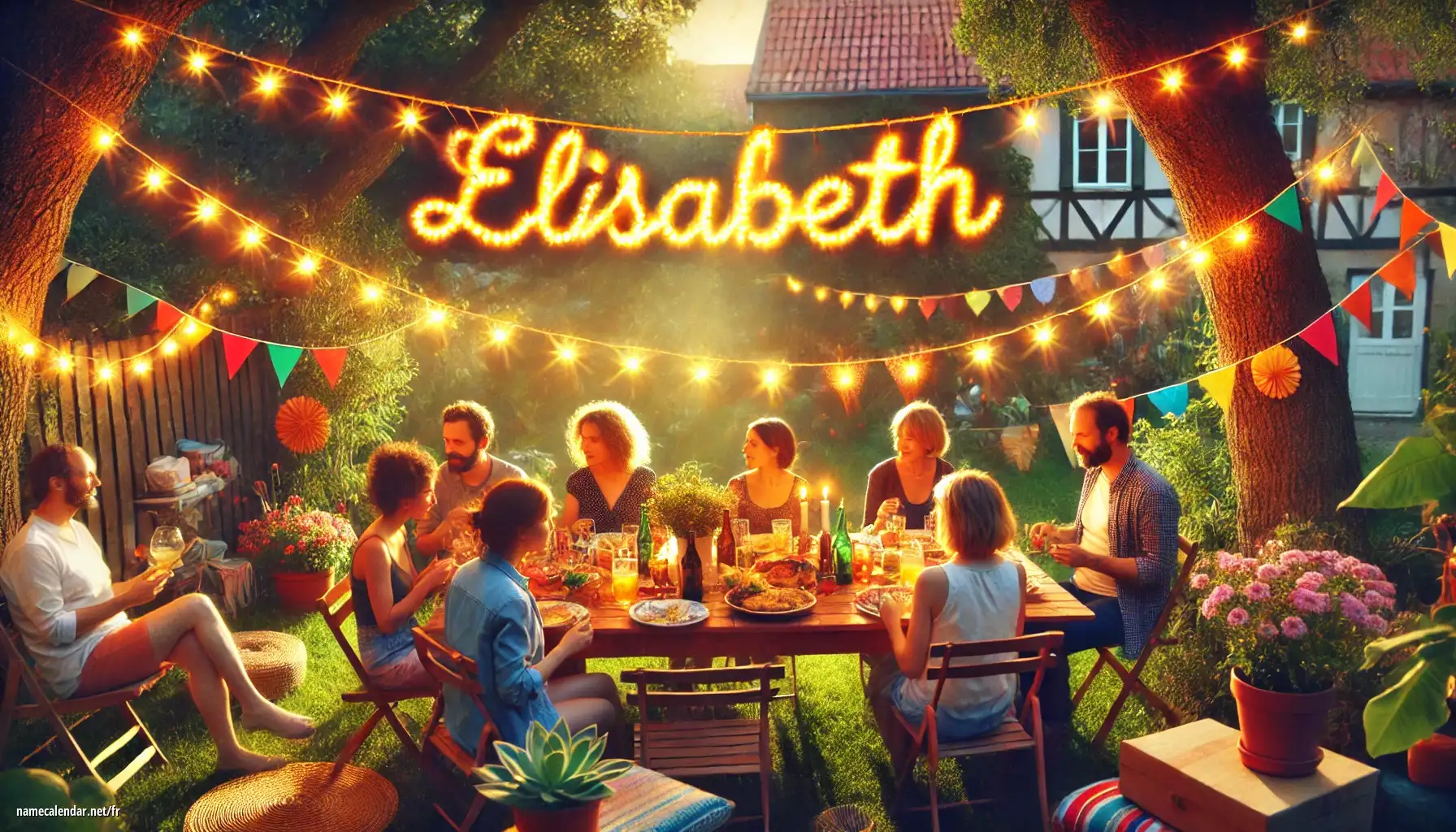 Célébration du jour du nom et du nom - Élisabeth