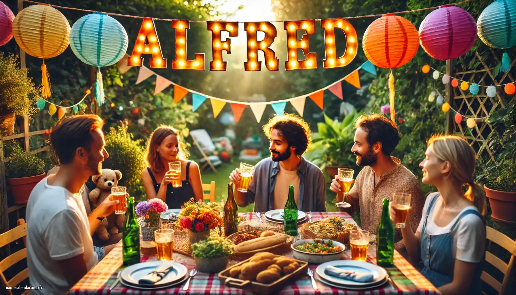 Célébration du jour du nom et du nom - Alfred