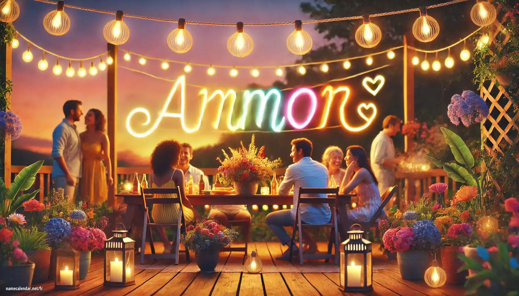 Célébration du jour du nom et du nom - Ammon