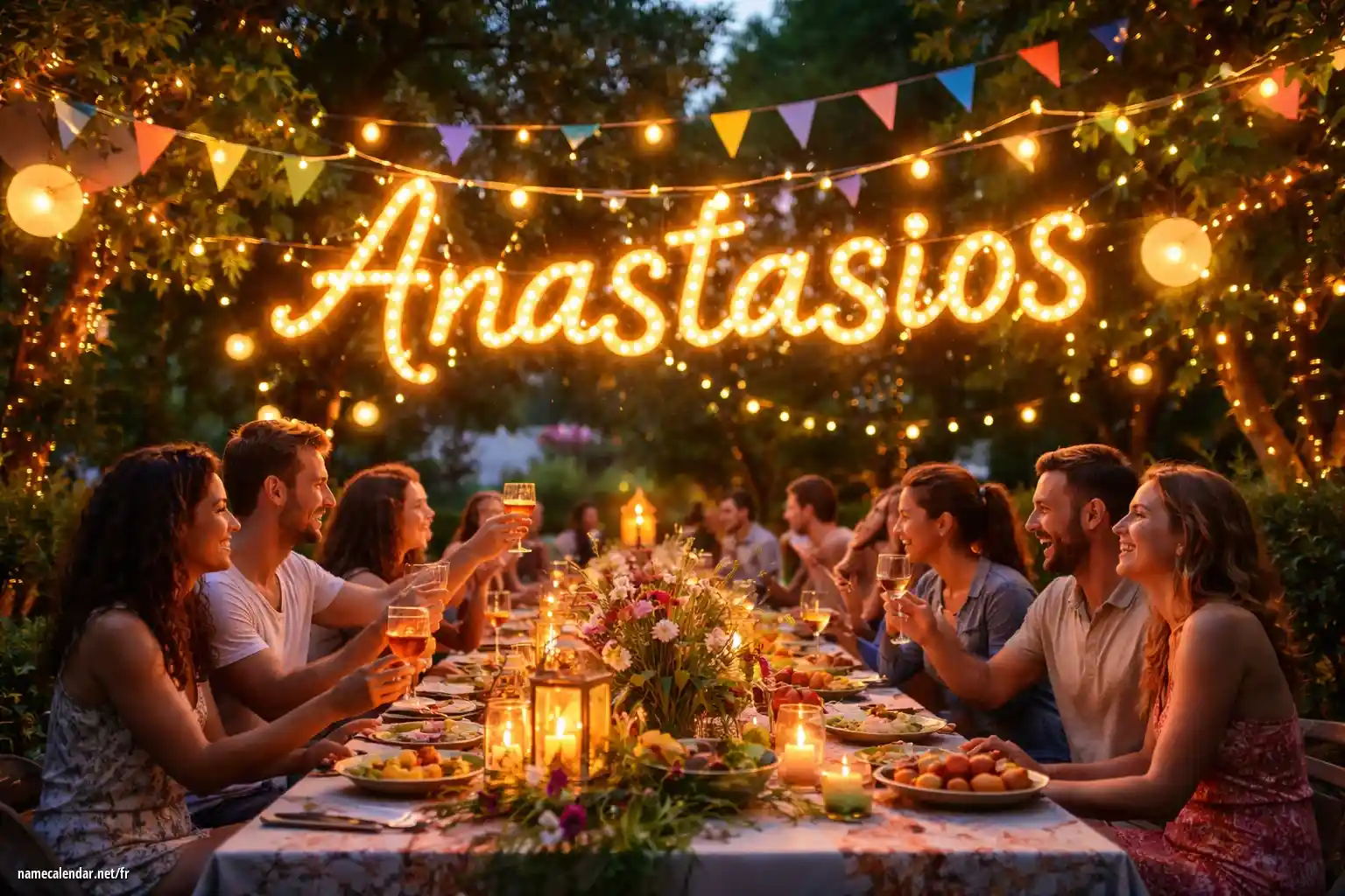 Célébration du jour du nom et du nom - Anastasios