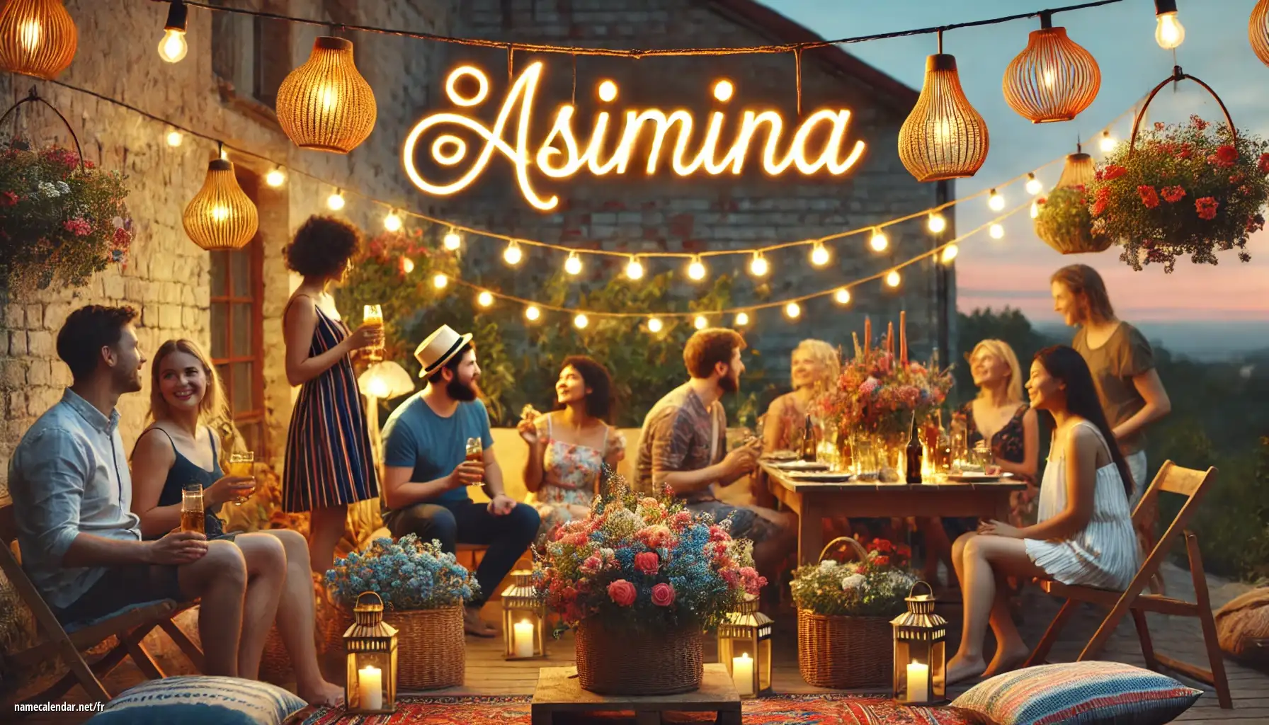 Célébration du jour du nom et du nom - Asimina