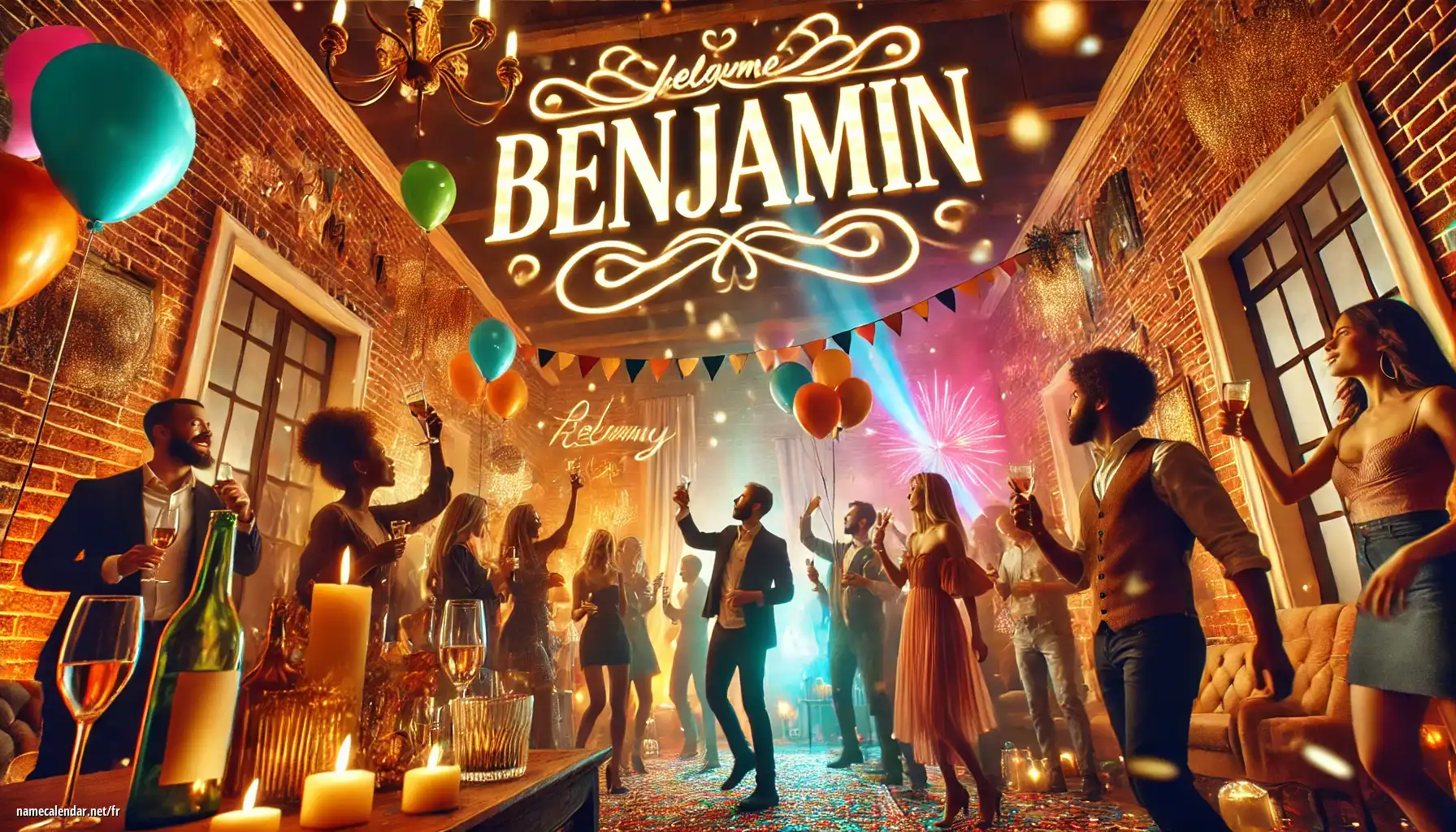 Célébration du jour du nom et du nom - Benjámin