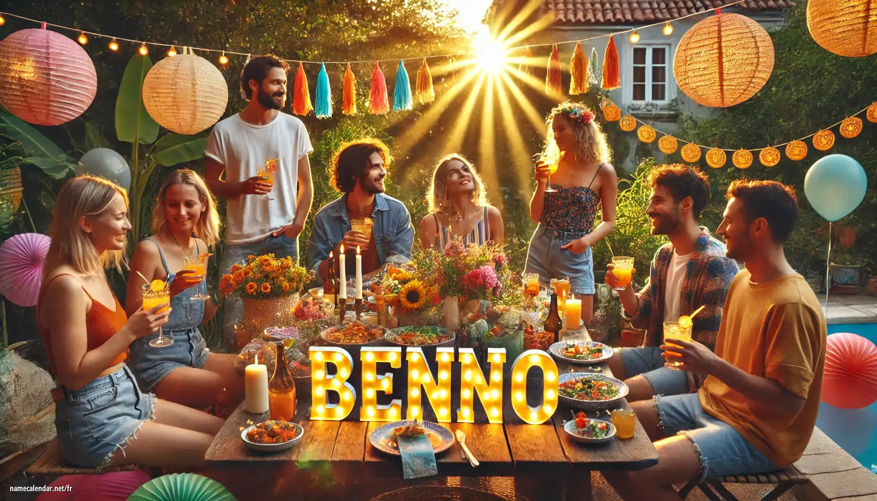 Célébration du jour du nom et du nom - Benno
