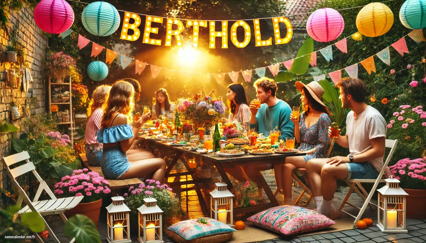 Célébration du jour du nom et du nom - Berthold