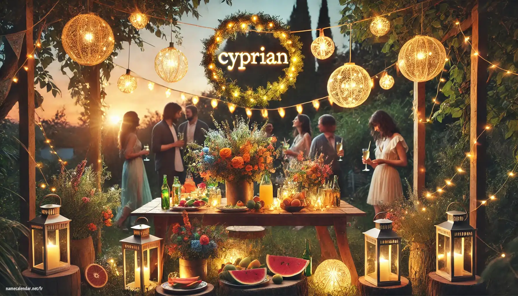 Célébration du jour du nom et du nom - Cyprián