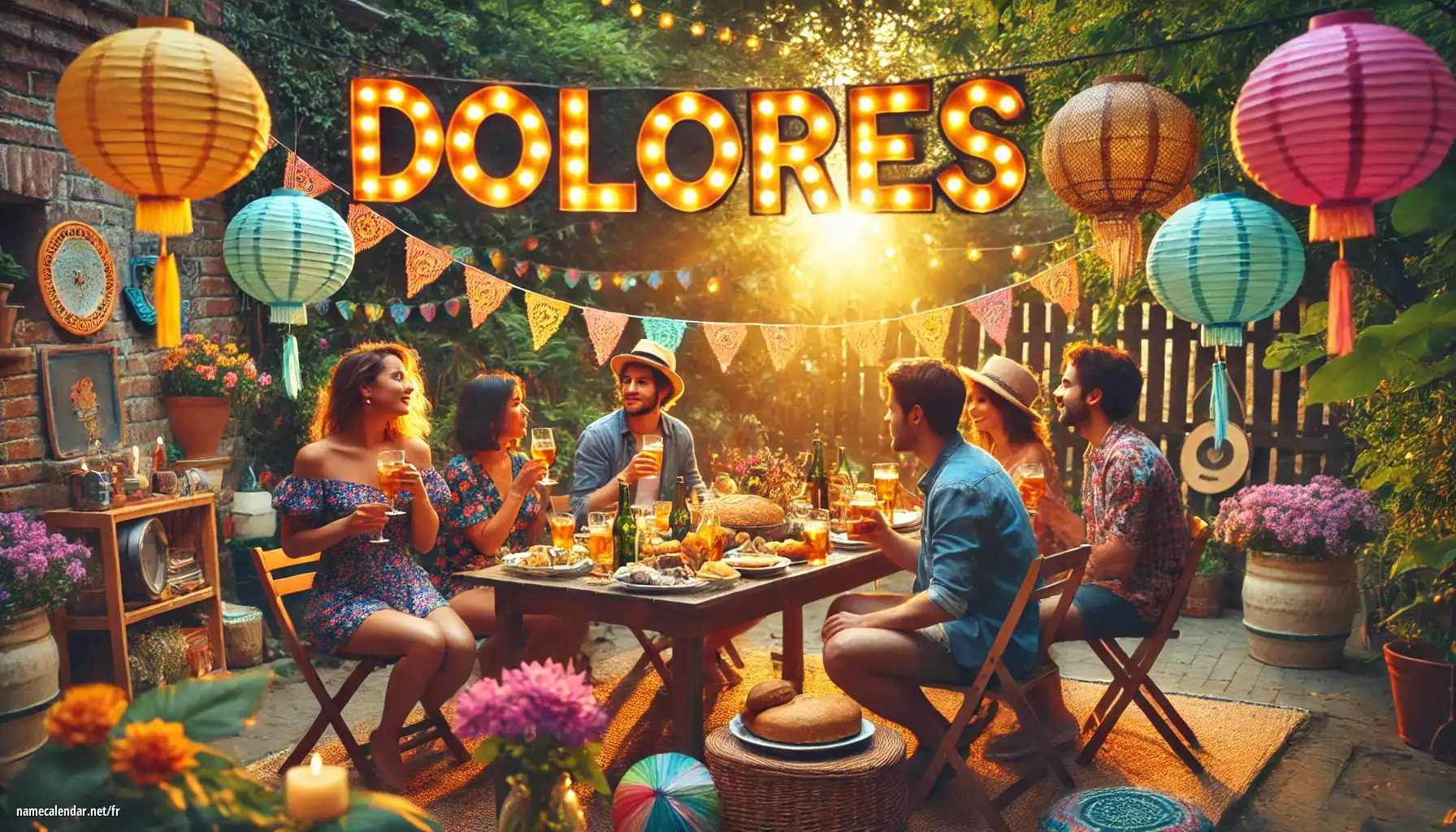 Célébration du jour du nom et du nom - Dolores