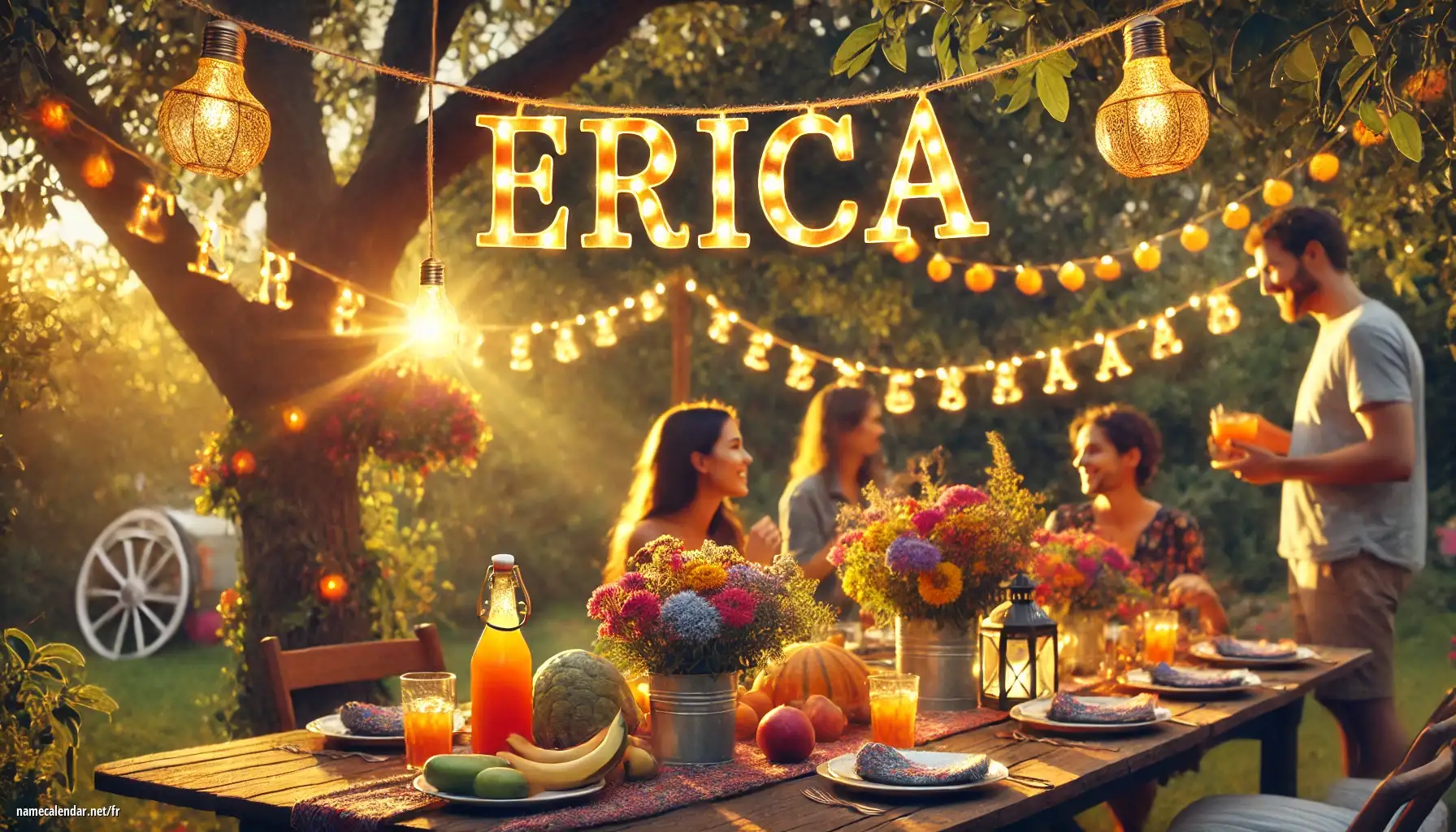 Célébration du jour du nom et du nom - Erica