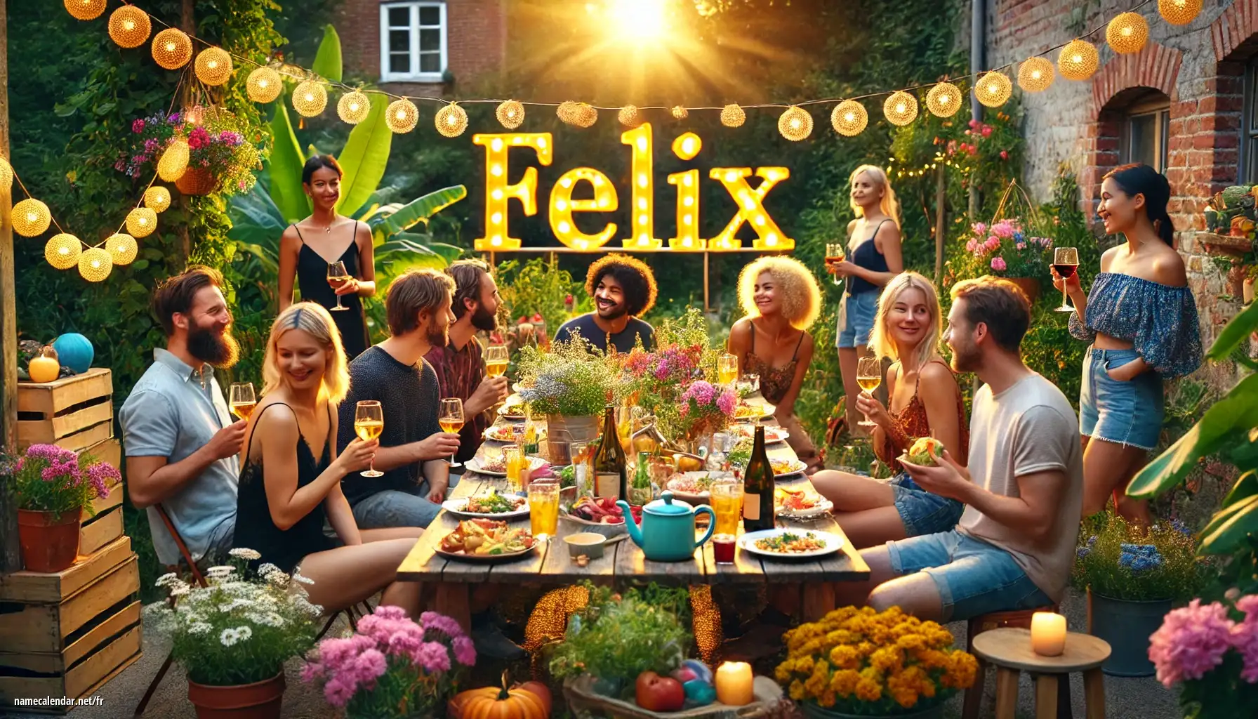 Célébration du jour du nom et du nom - Félix