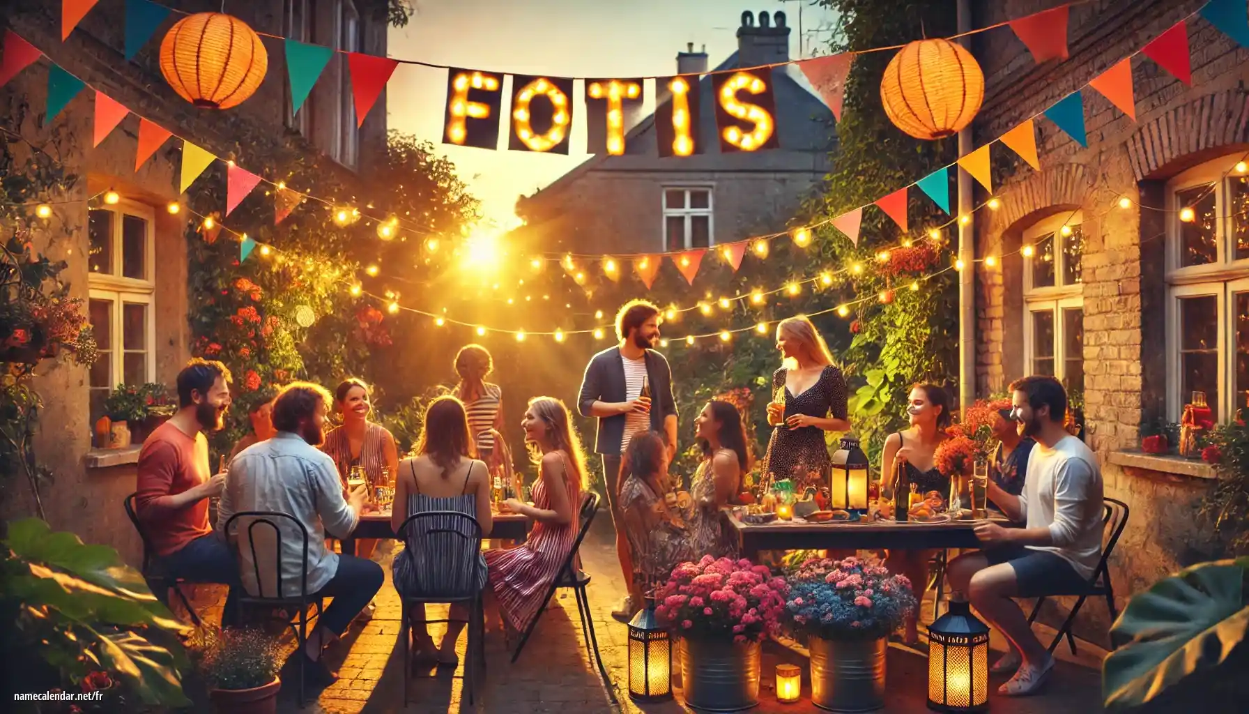 Célébration du jour du nom et du nom - Fotis