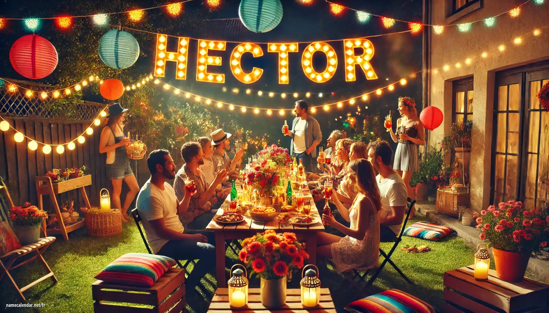 Célébration du jour du nom et du nom - Hector