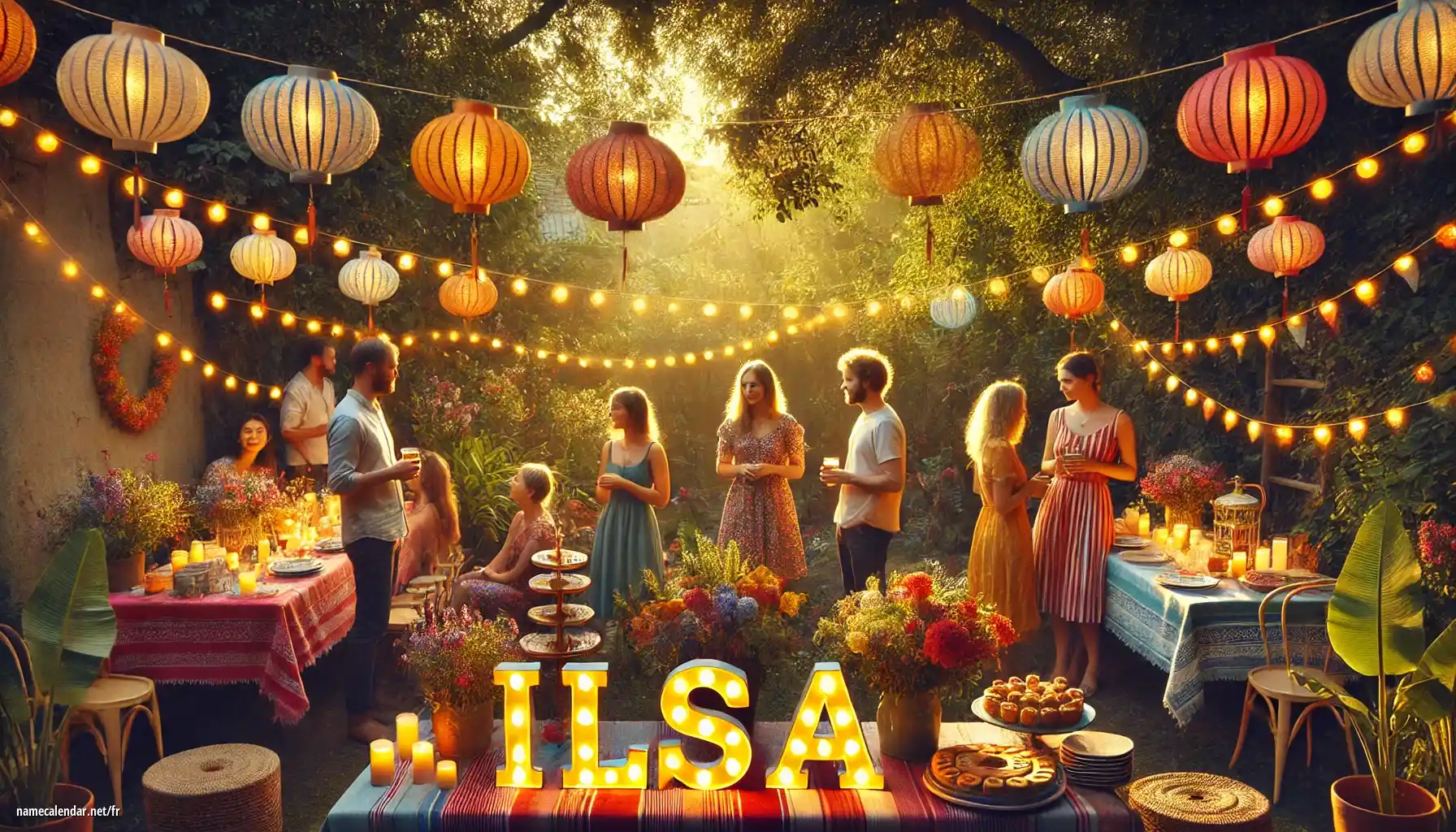 Célébration du jour du nom et du nom - Ilsa