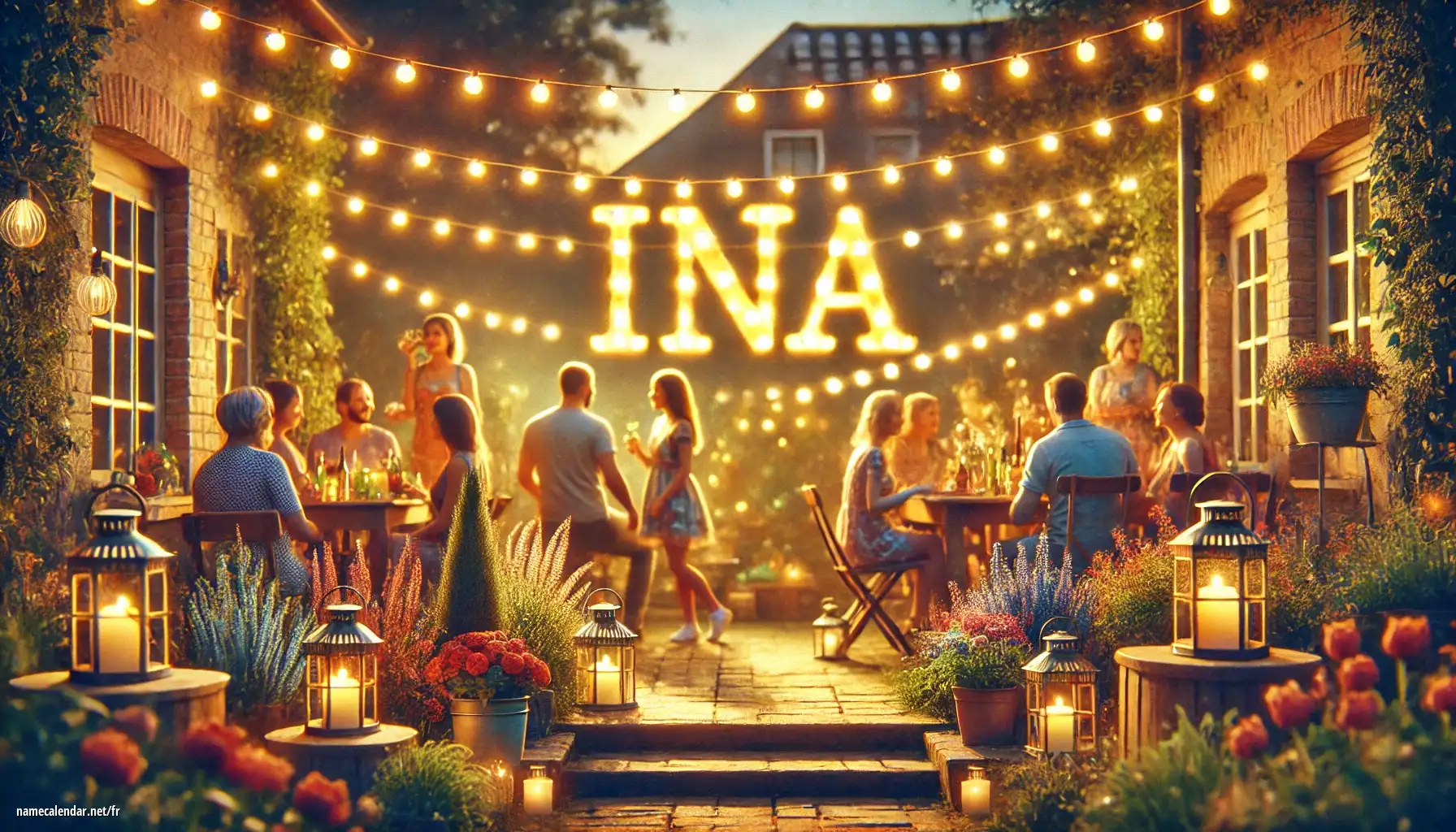 Célébration du jour du nom et du nom - Ina