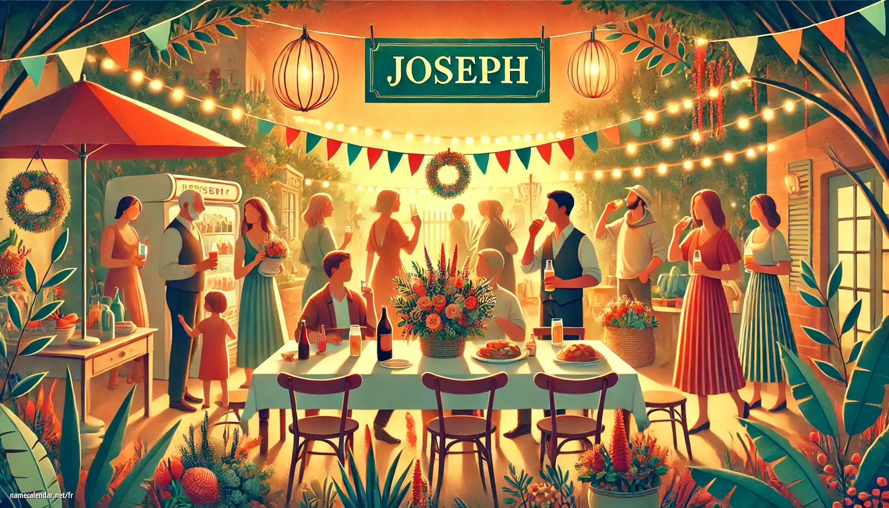 Célébration du jour du nom et du nom - Joseph