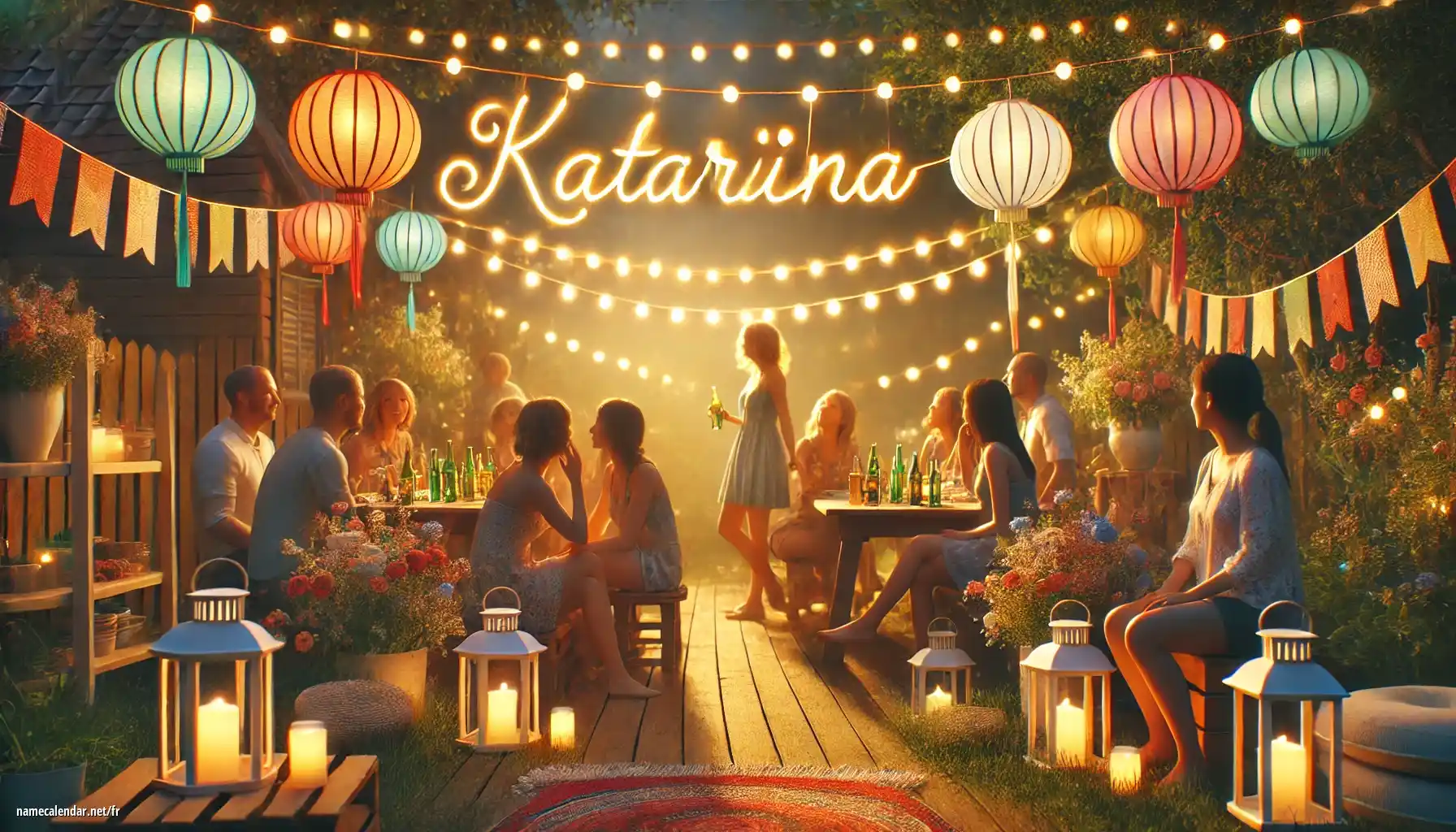 Célébration du jour du nom et du nom - Katariina