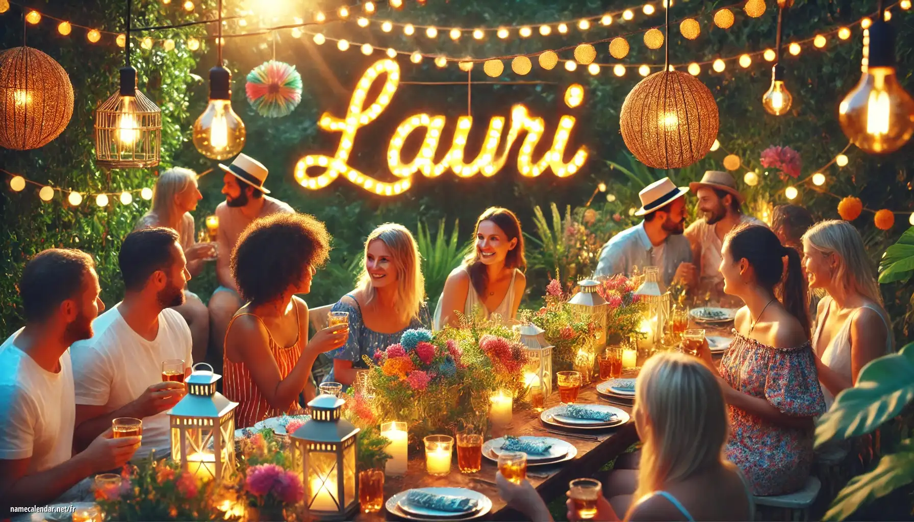 Célébration du jour du nom et du nom - Lauri