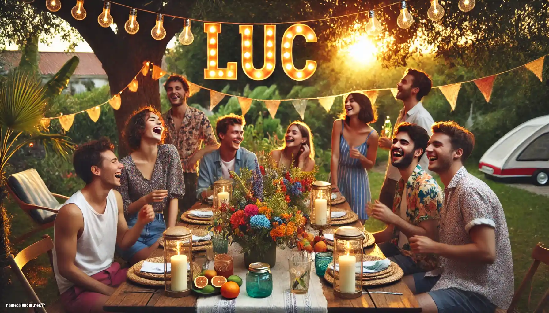 Célébration du jour du nom et du nom - Luc