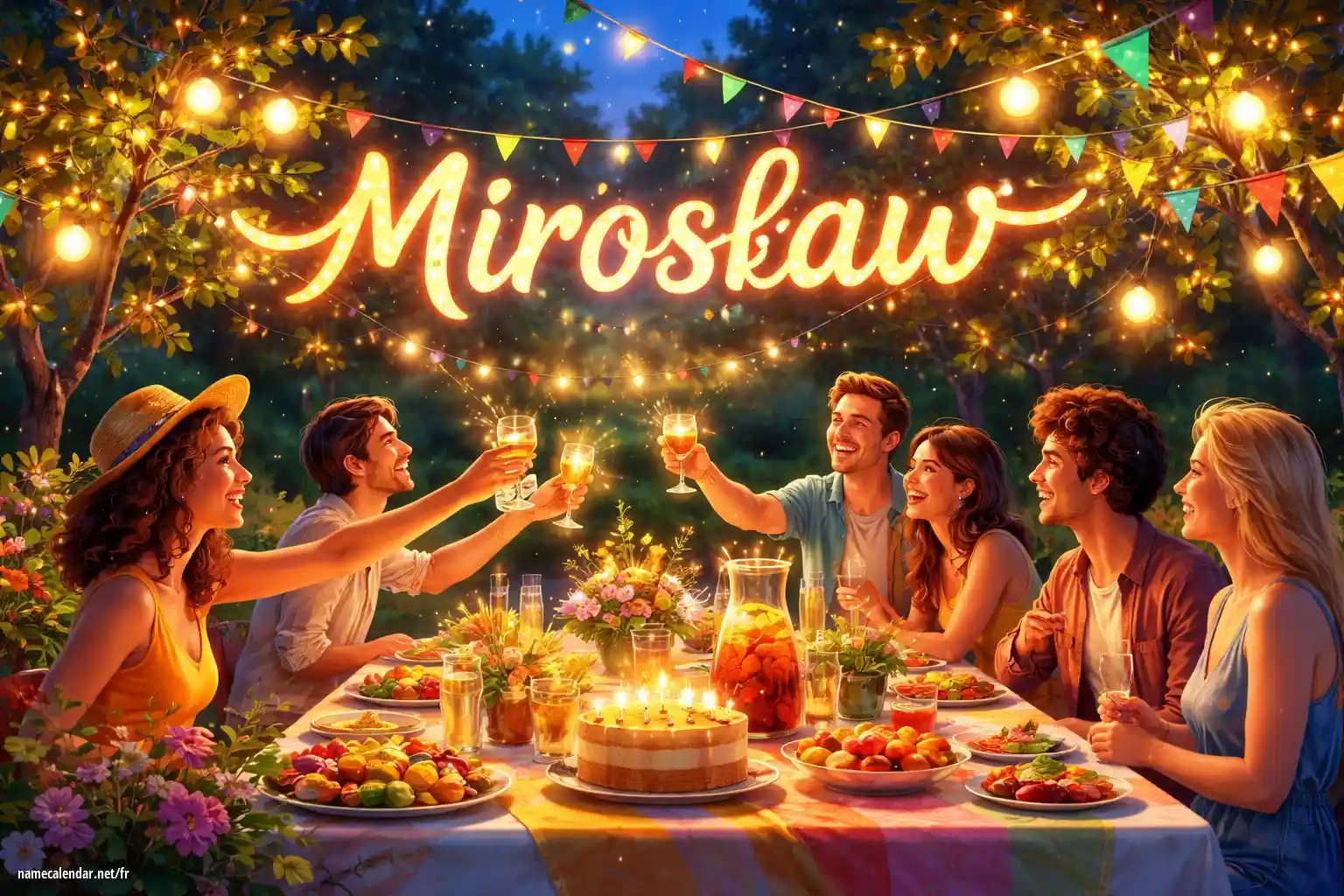 Célébration du jour du nom et du nom - Mirosław