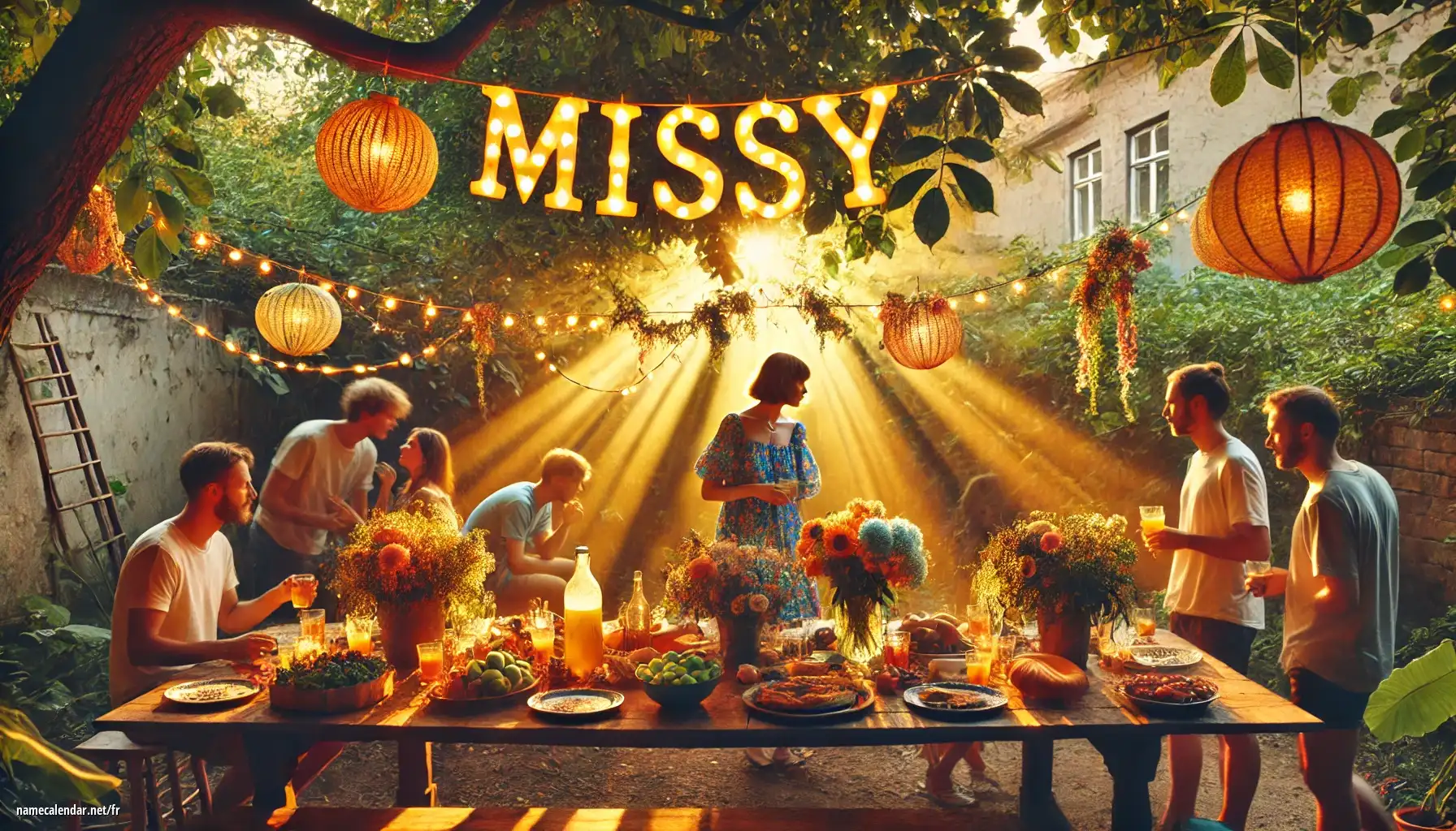 Célébration du jour du nom et du nom - Missy