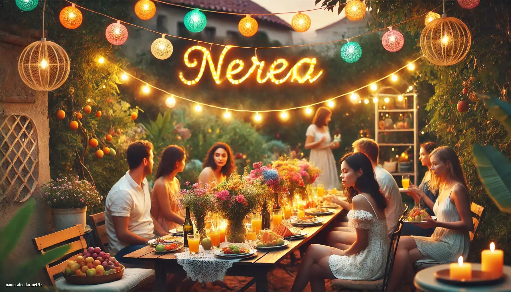 Célébration du jour du nom et du nom - Nerea