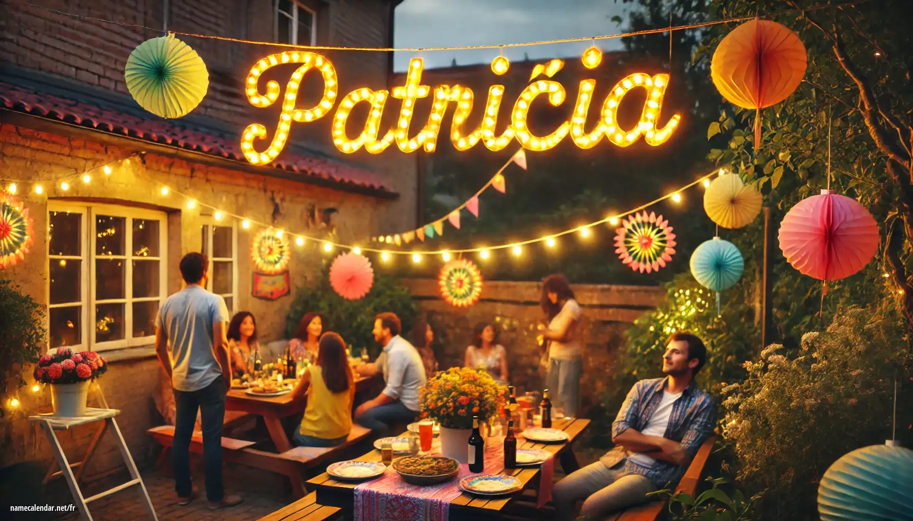 Célébration du jour du nom et du nom - Patrícia