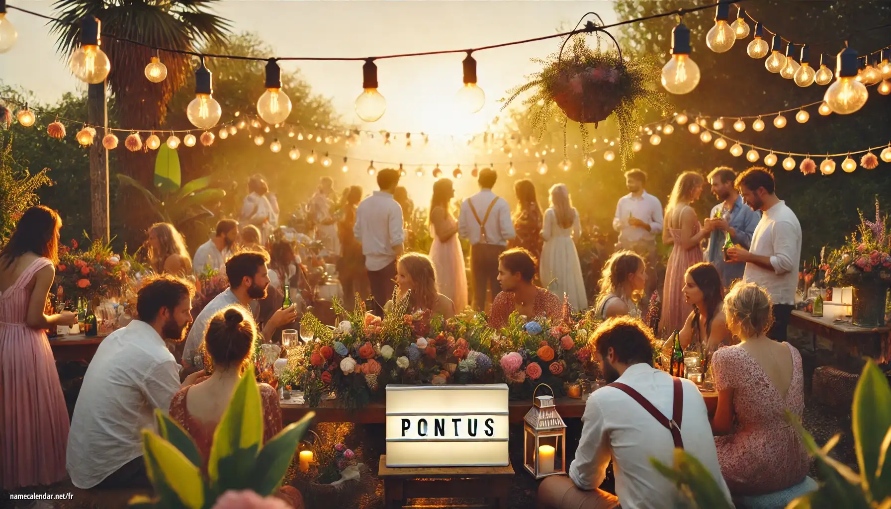 Célébration du jour du nom et du nom - Pontus