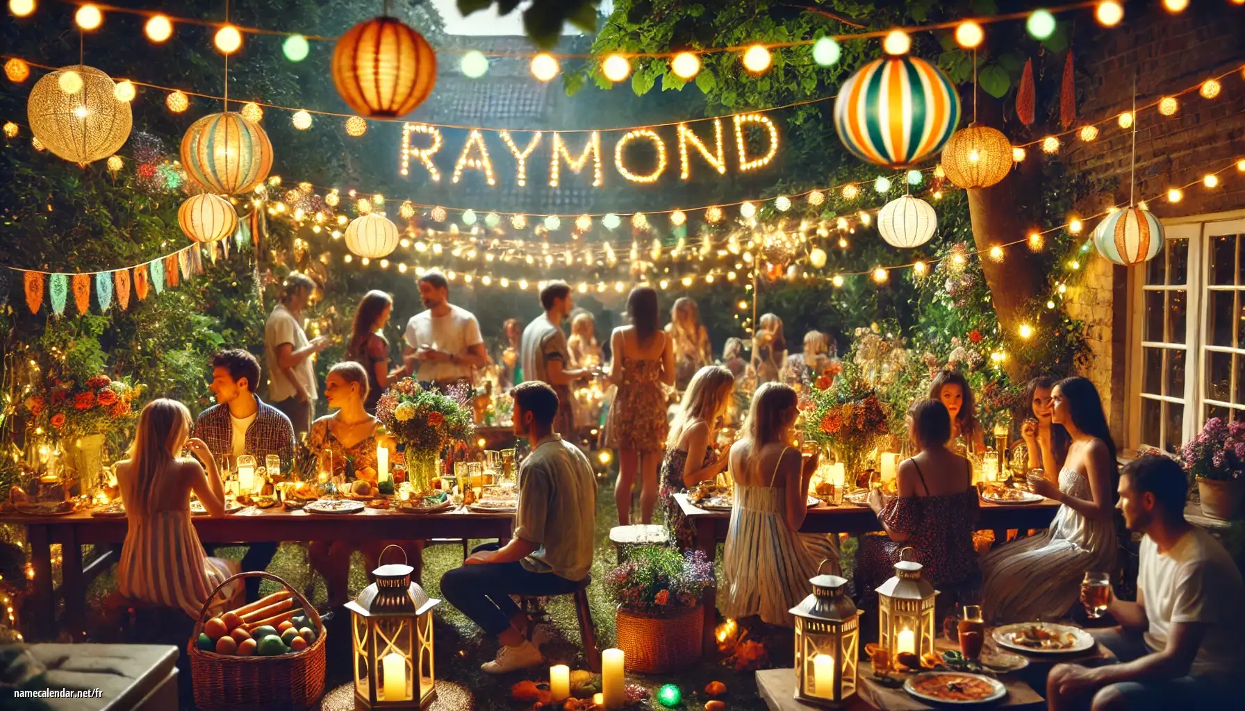 Célébration du jour du nom et du nom - Raymond
